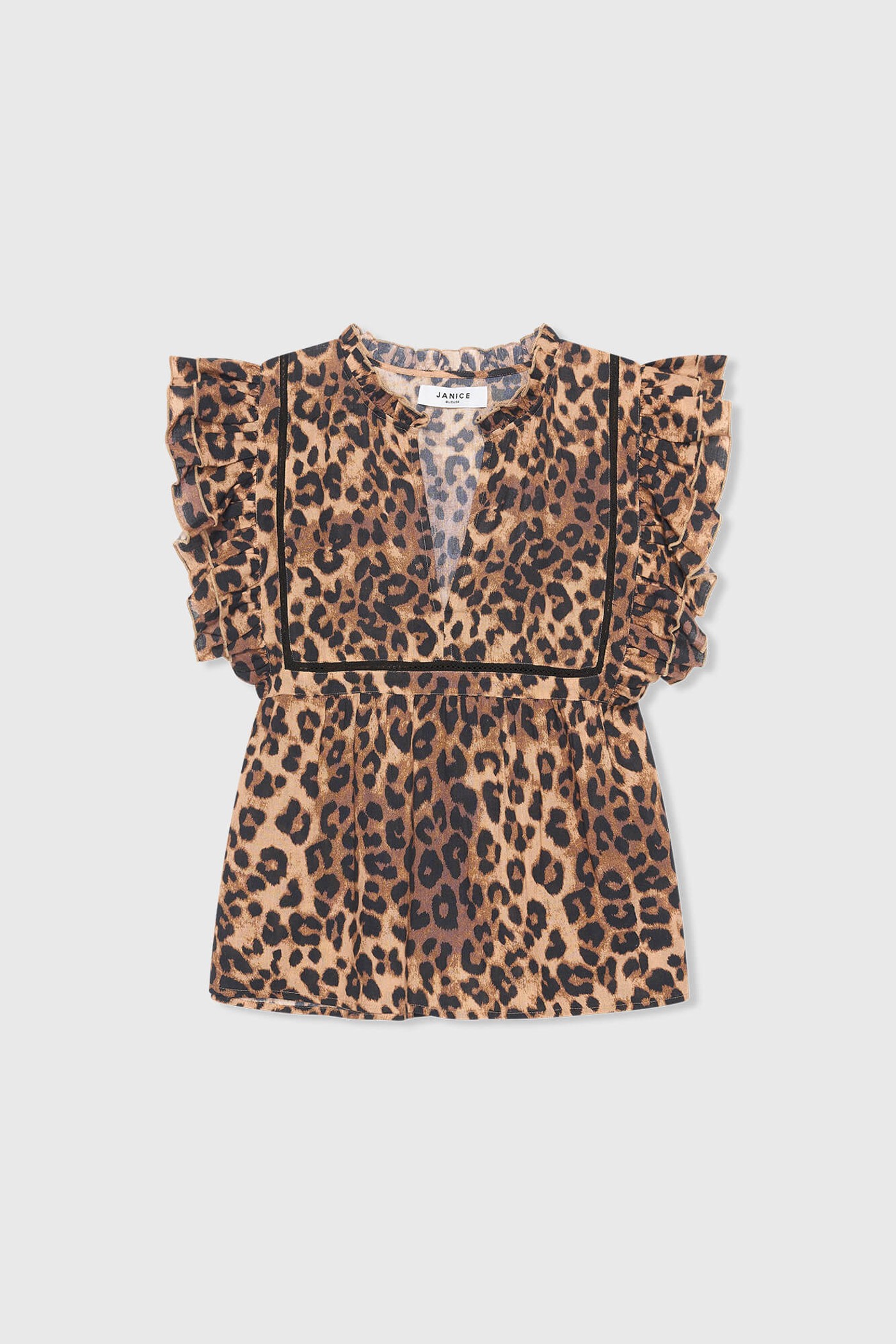 Carson Blouse Panterprint