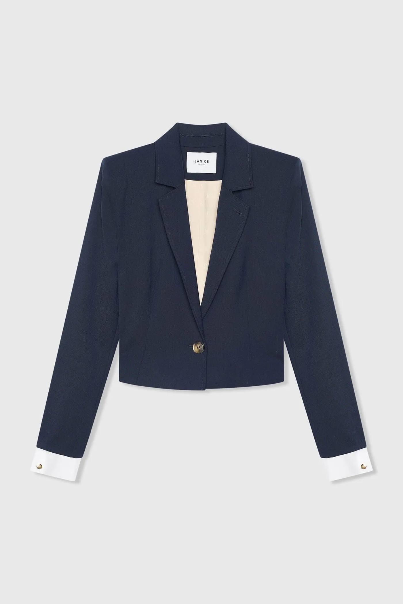 Blazer Dames Kort Blauw Stan