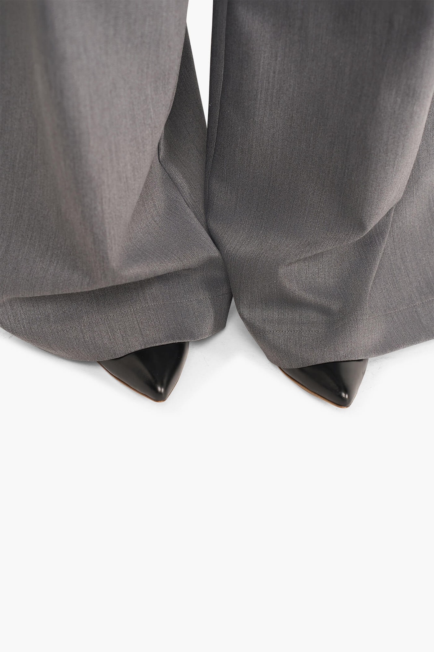 Broek Dames Wijde Pijp Dollar Grijs