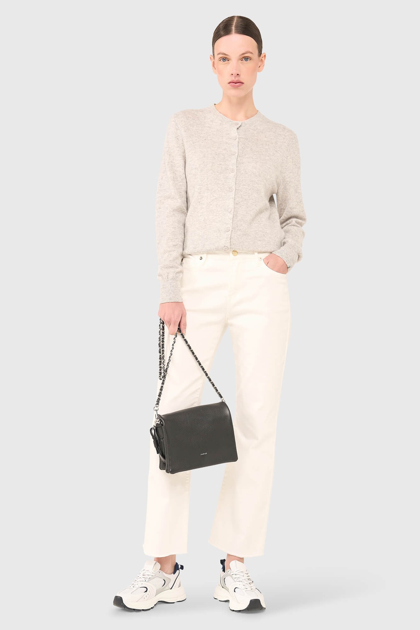 Cooper Jeans Kick Flared Off White 000
