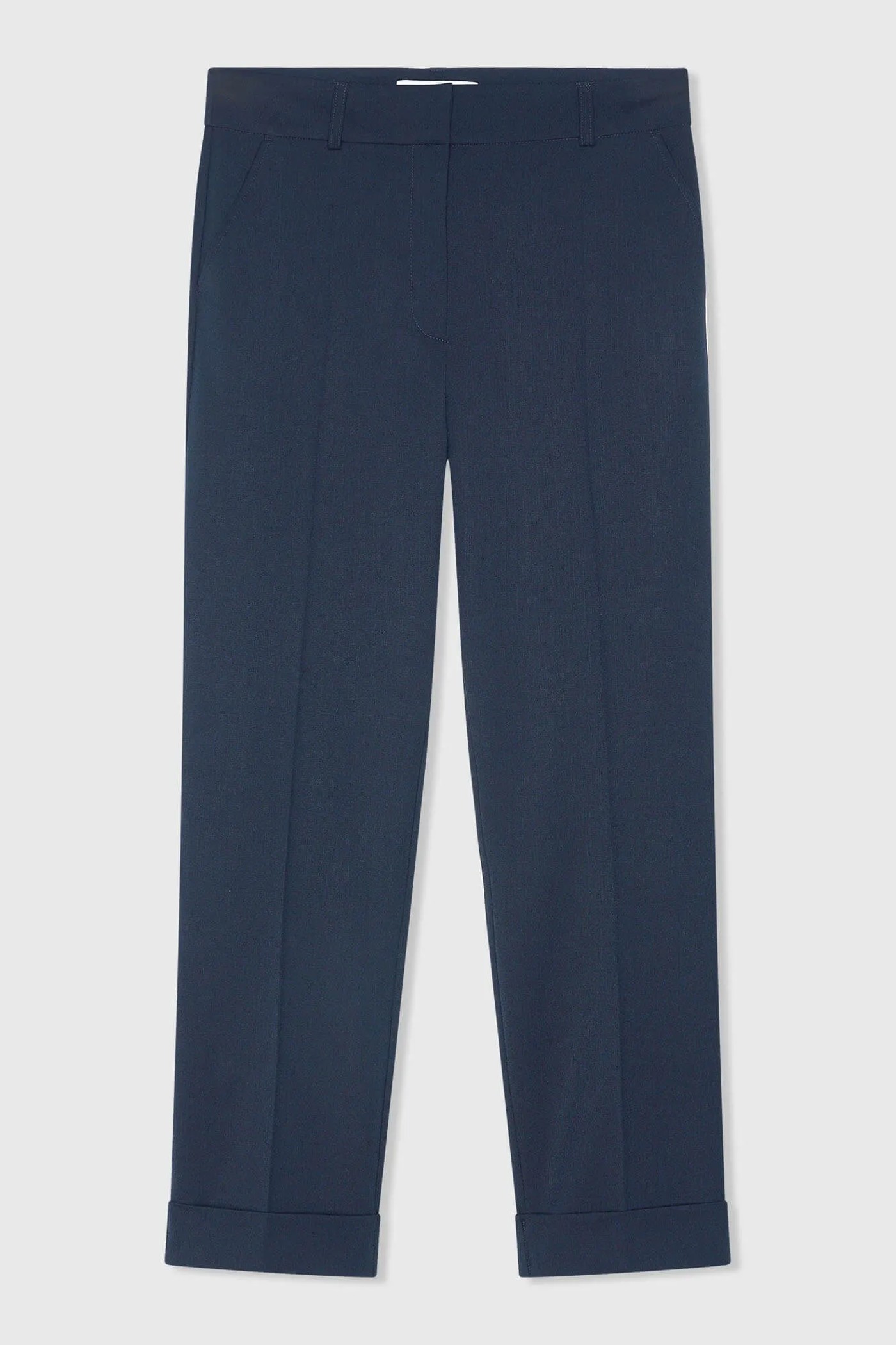 Broek Dames Steekzakken Donker Blauw Sean