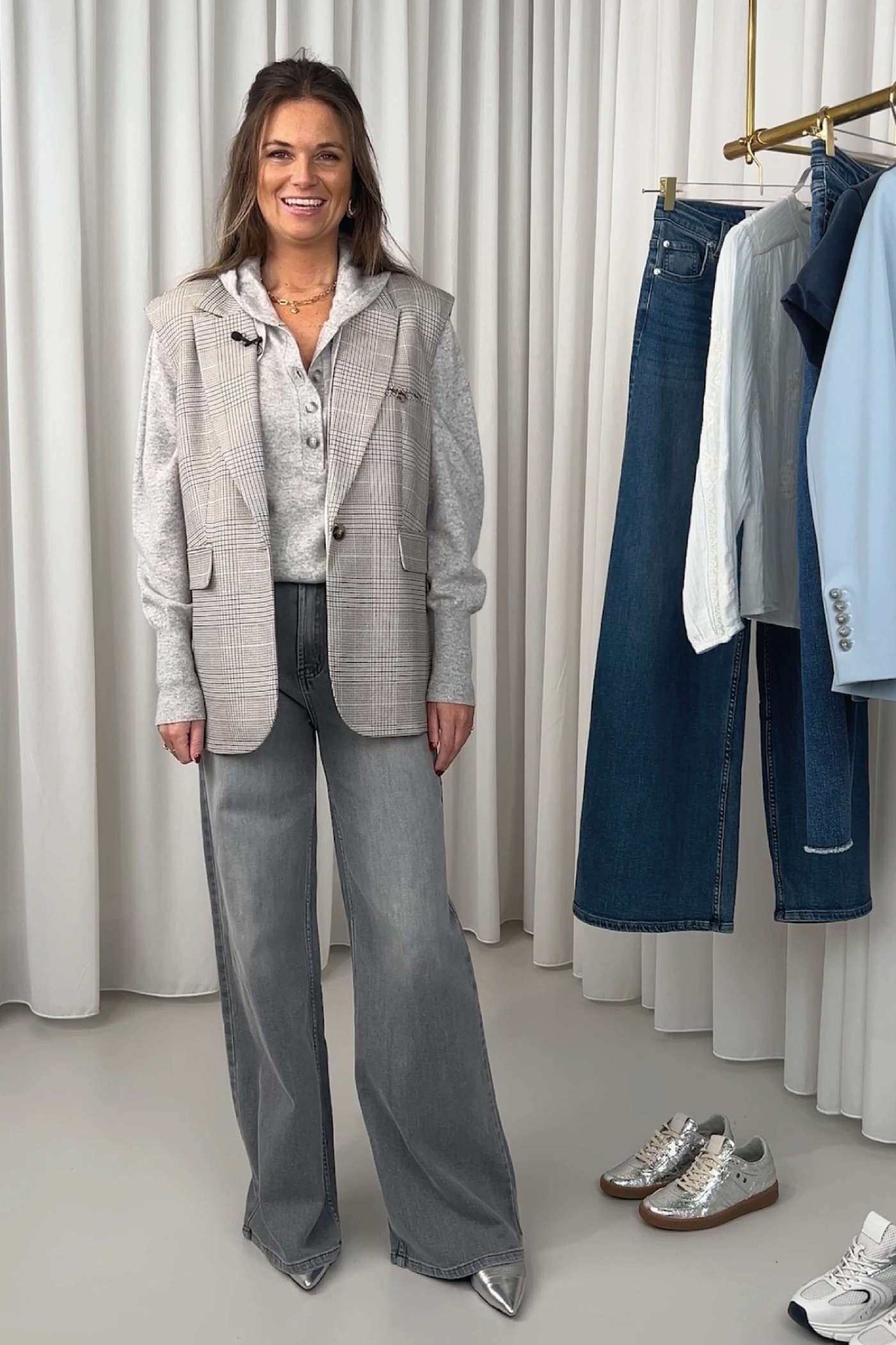 Wide leg Mason jeans