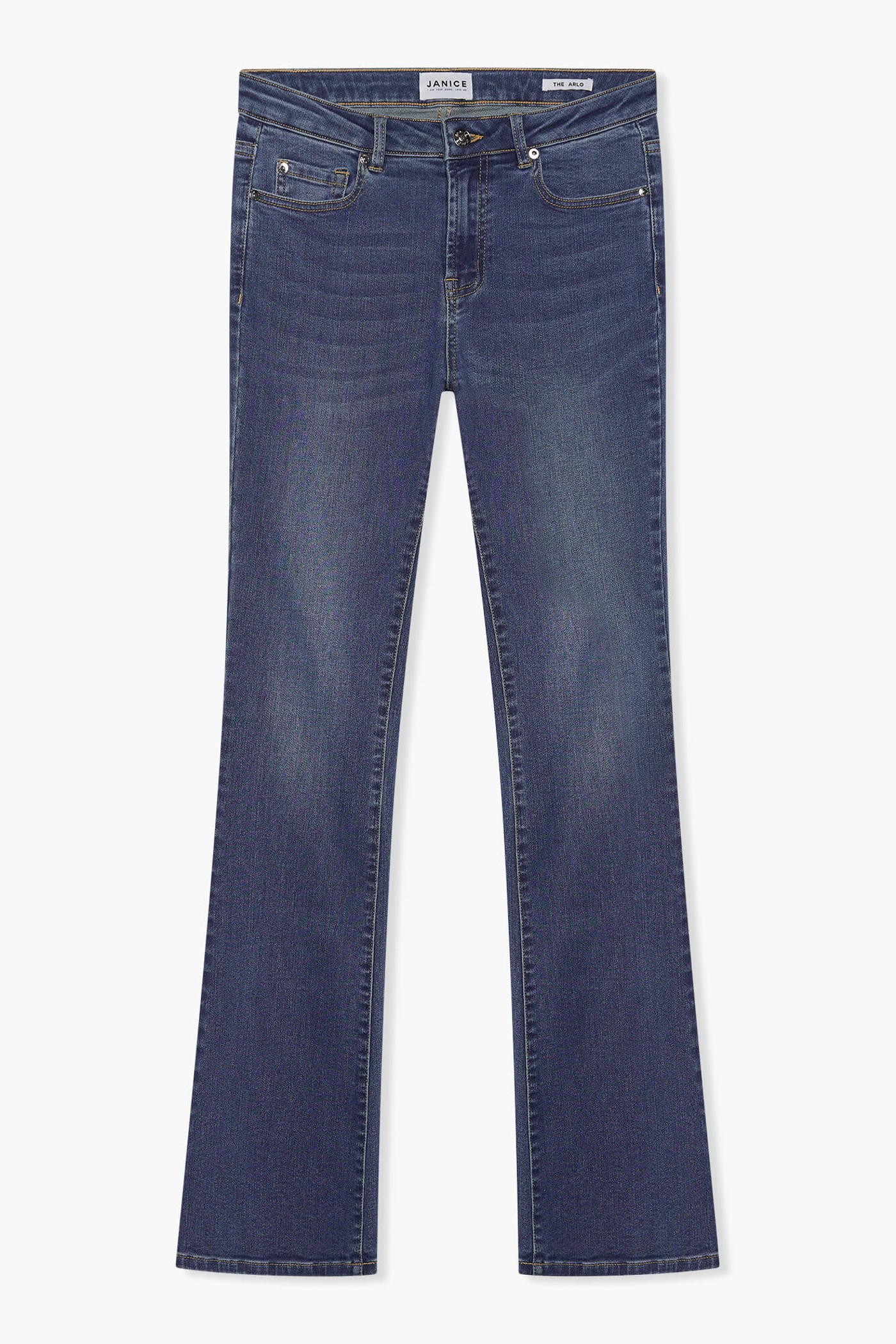 Flared Jeans Dames Arlo Blauw 111