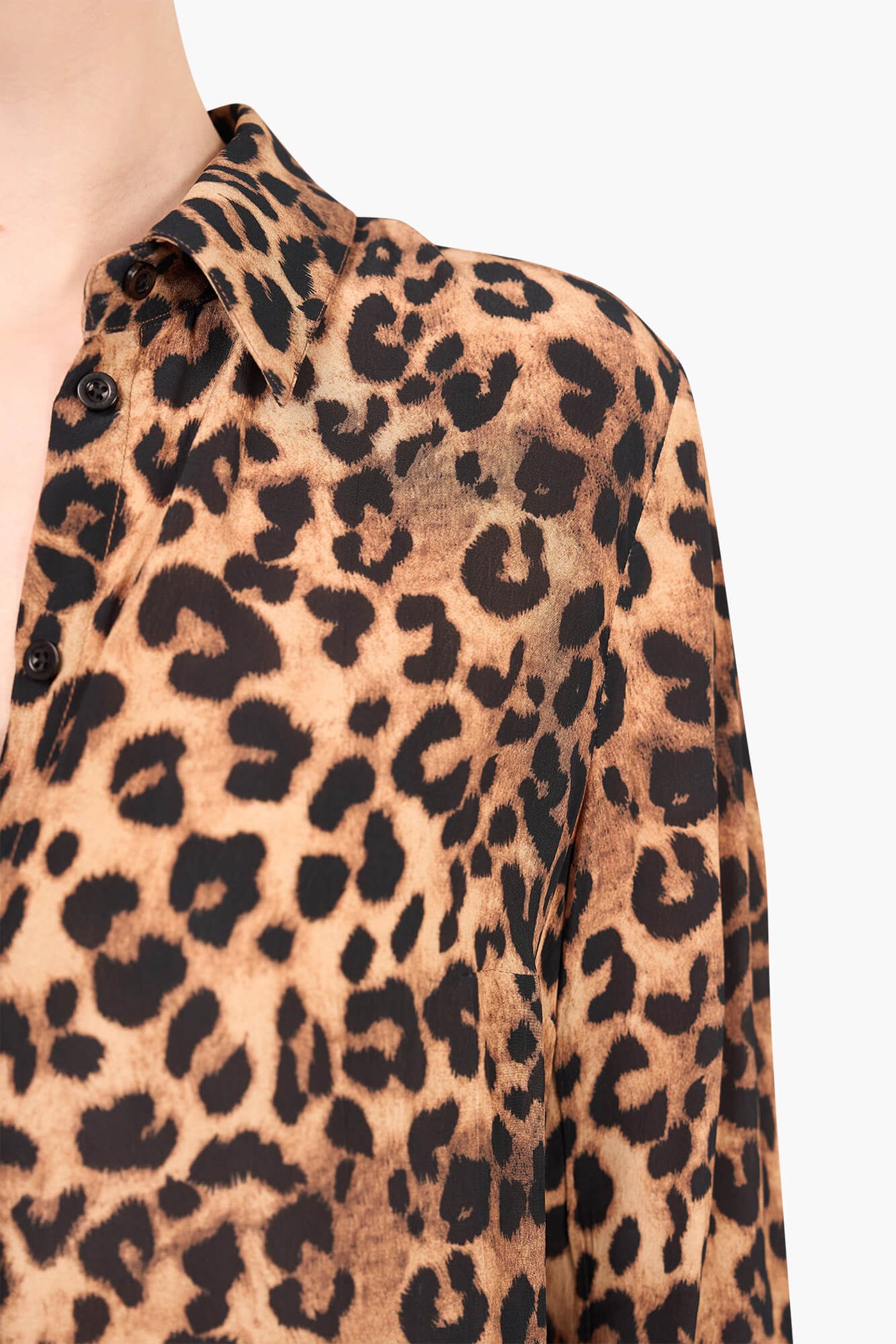 Panterprint Blouse Dames Knoop Dylan