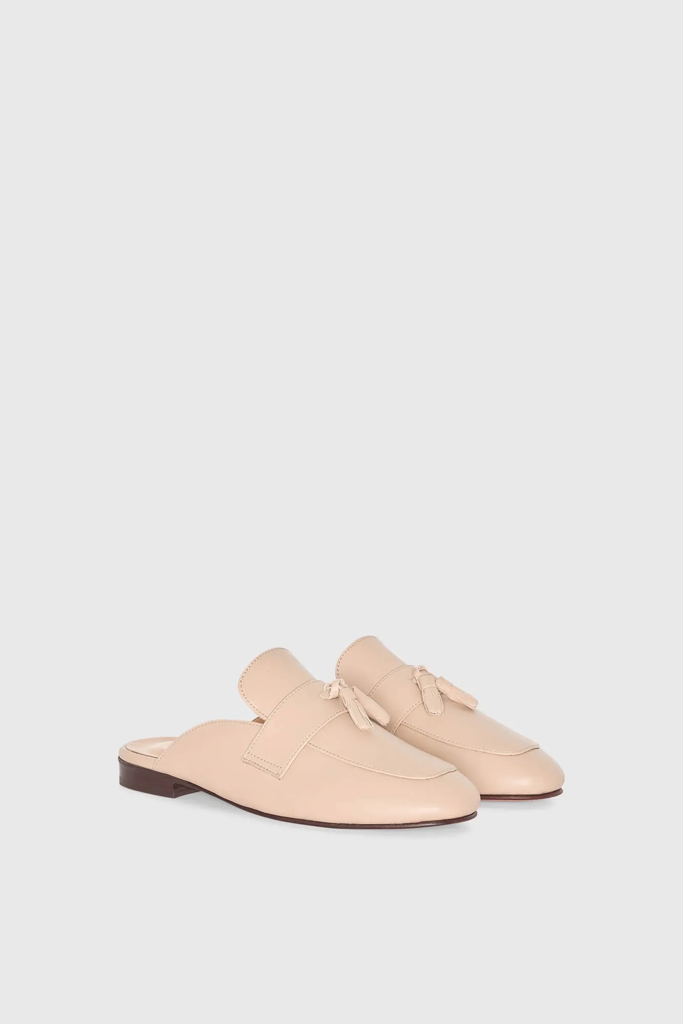 Instappers Loafers Dames Burt Mule Beige