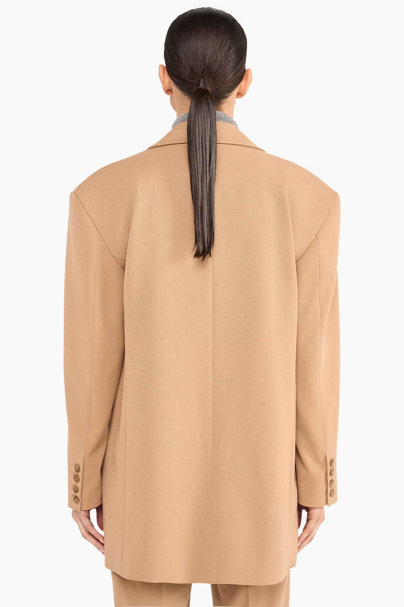 Oversized Blazer Dames Buddy Beige