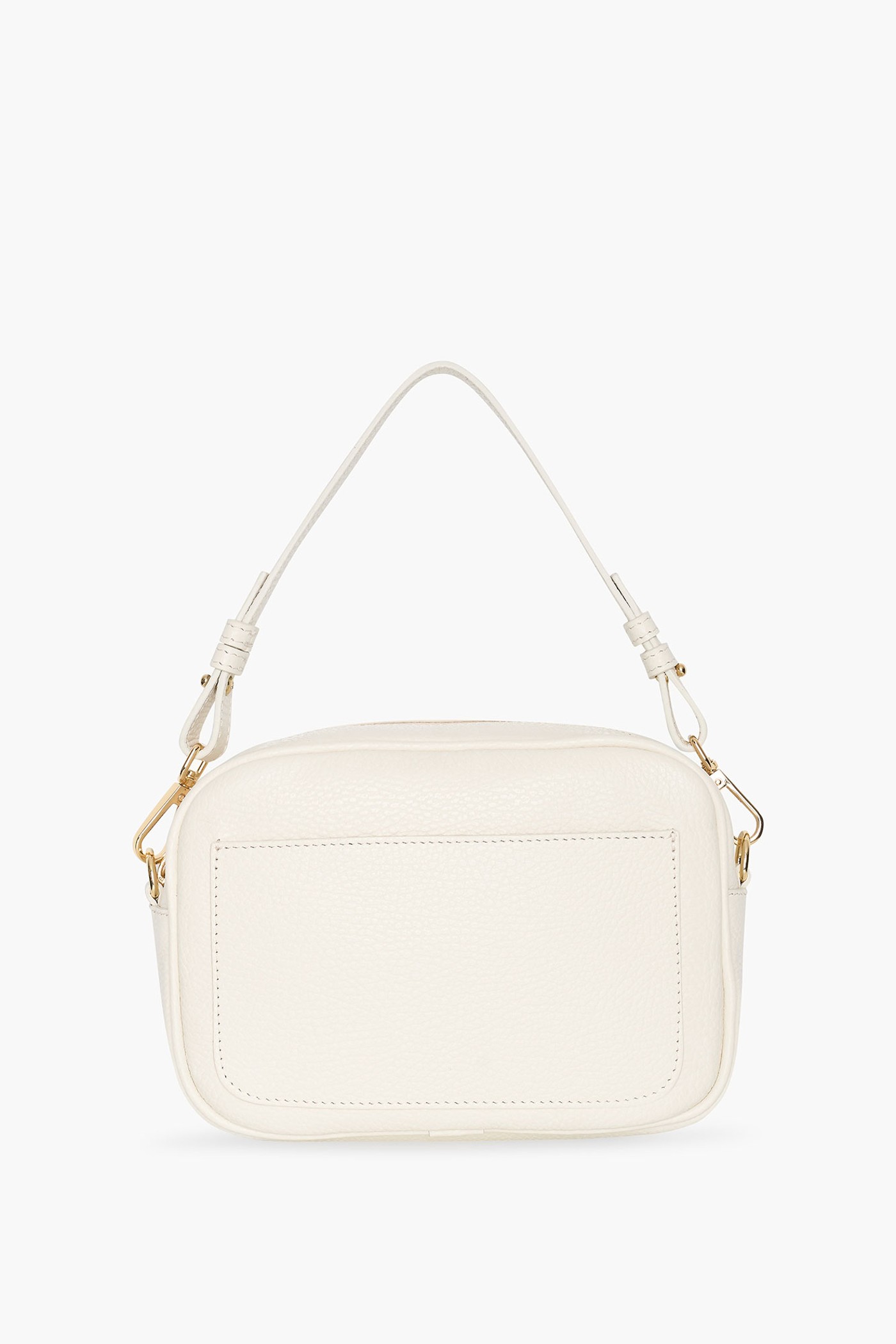 Leren Crossbody Dames Bruce Off-white