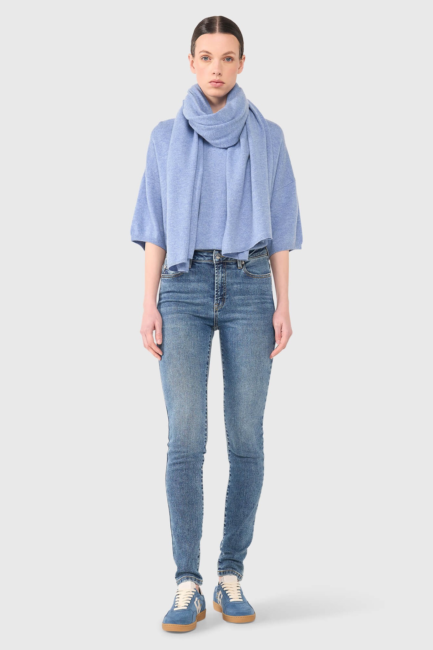 SANTOS DENIM BLAUW