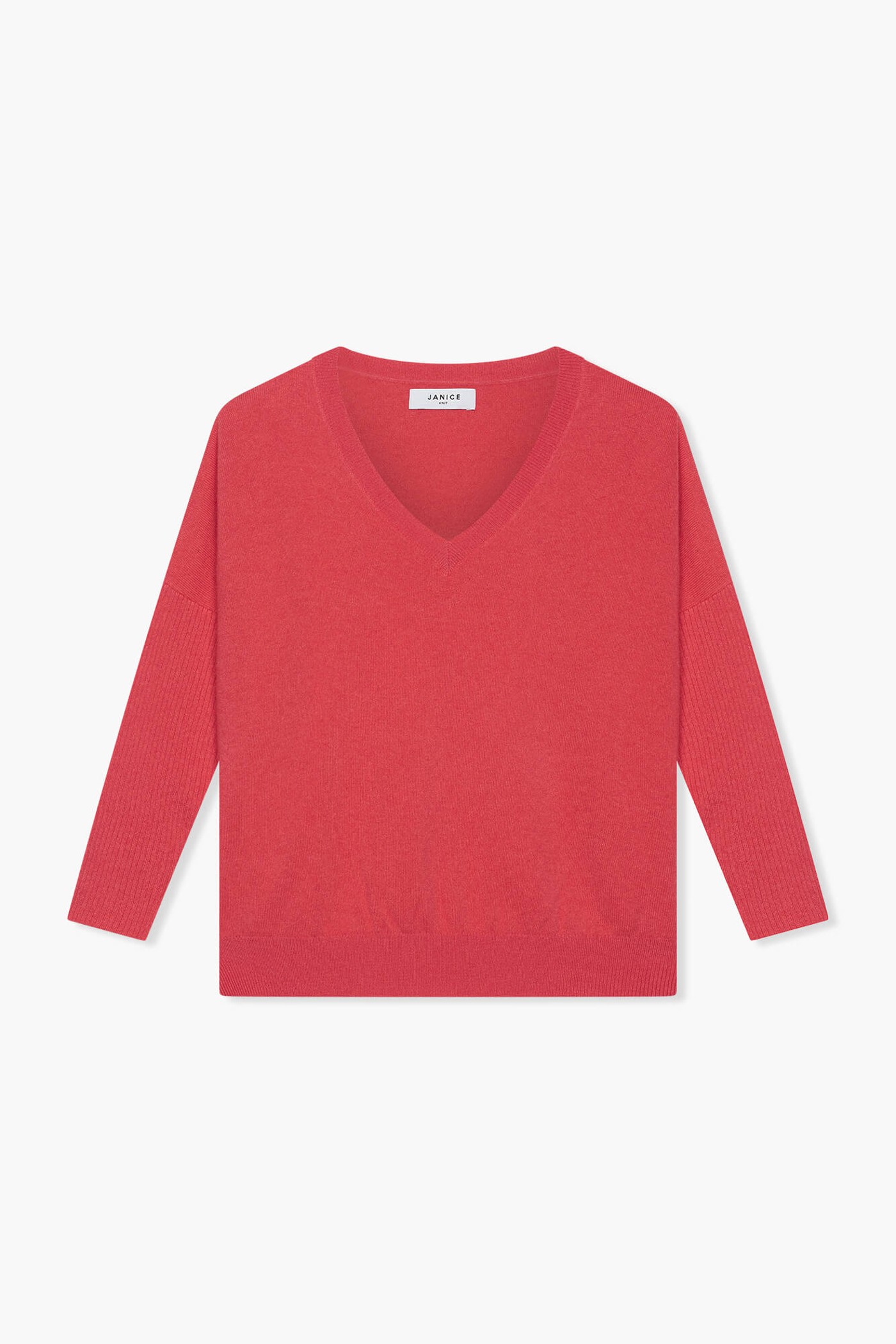 Cashmere Trui Dames Dash Coraal