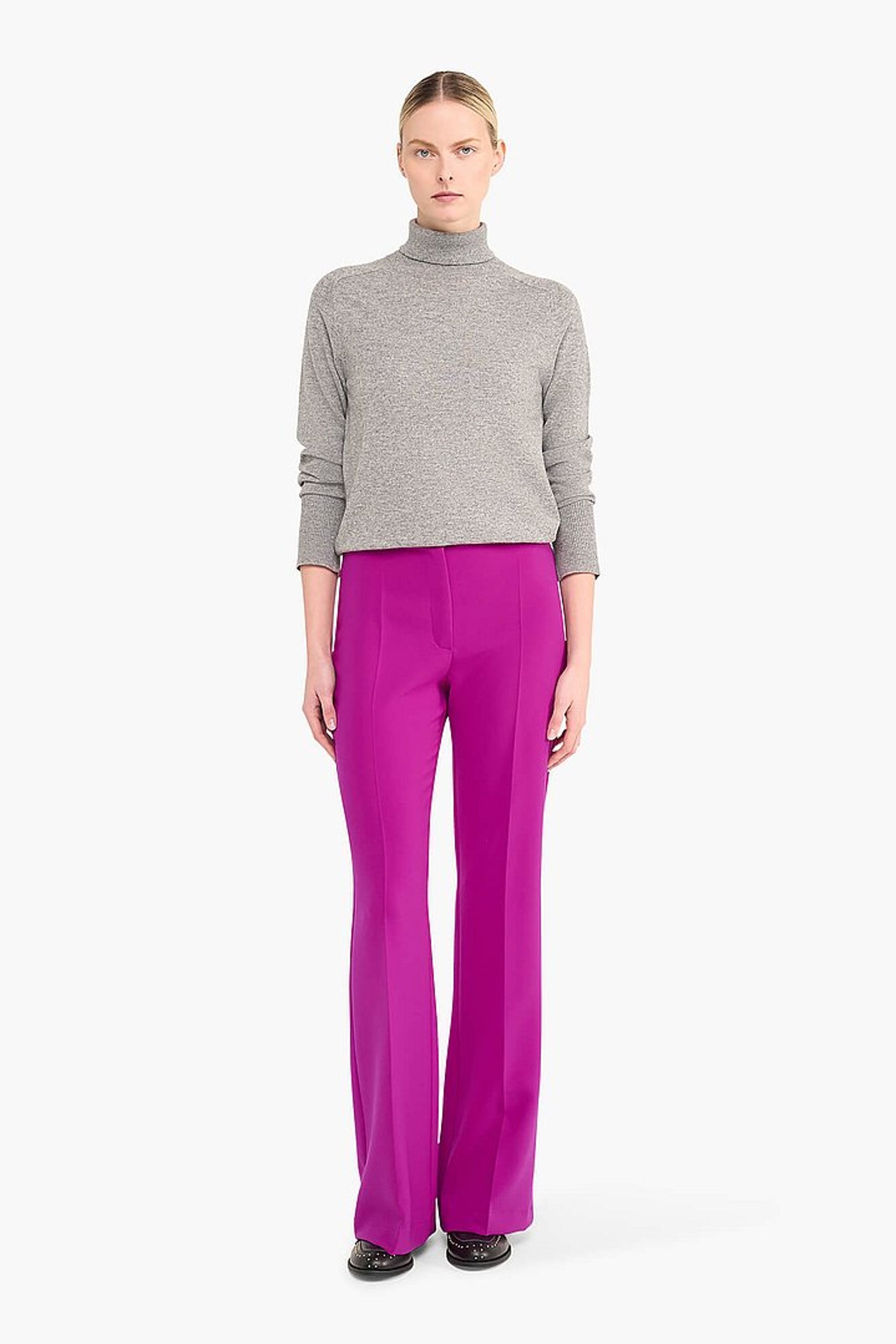 Flared Dames Pantalon Tyrone Pink