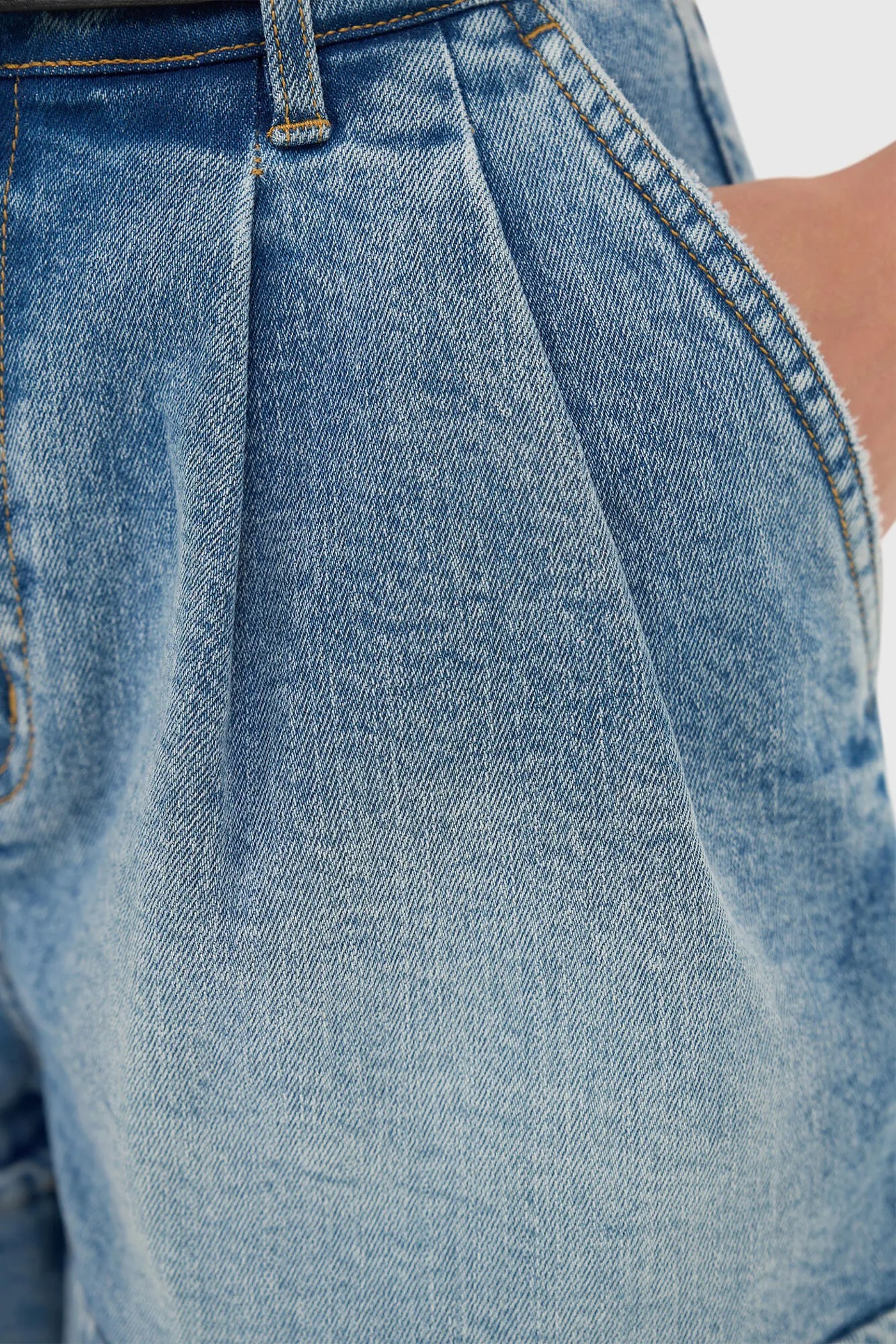 Shorts Jeans Dames Stretch Arthur Blauw 786