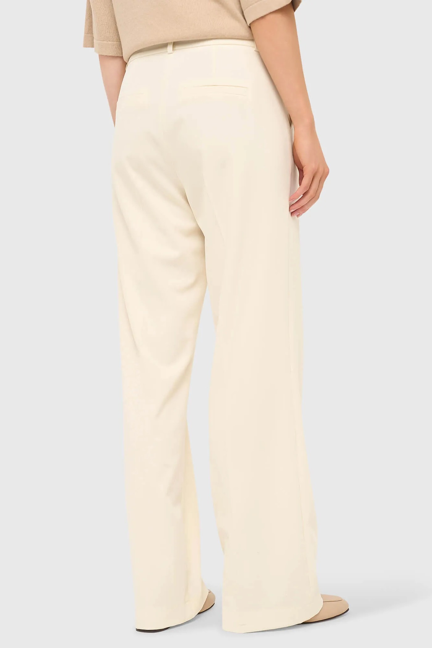Broek Dames Wijde Pijp Emil Off White