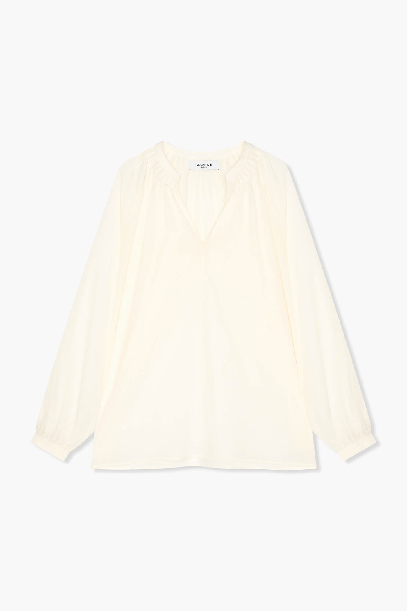 Zijden Dames Blouse Landon Off White