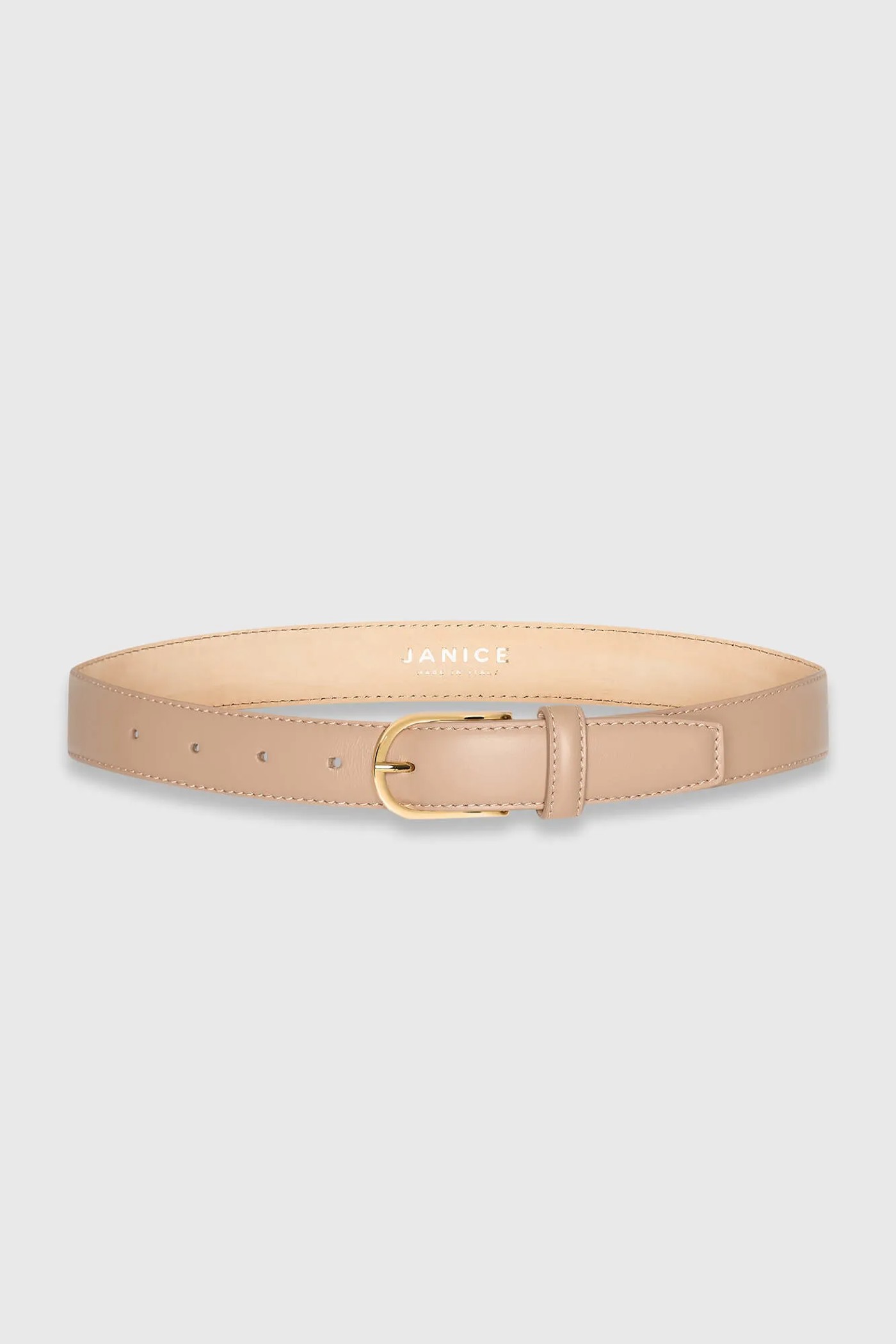 Leren Riem Dames Chase Taupe