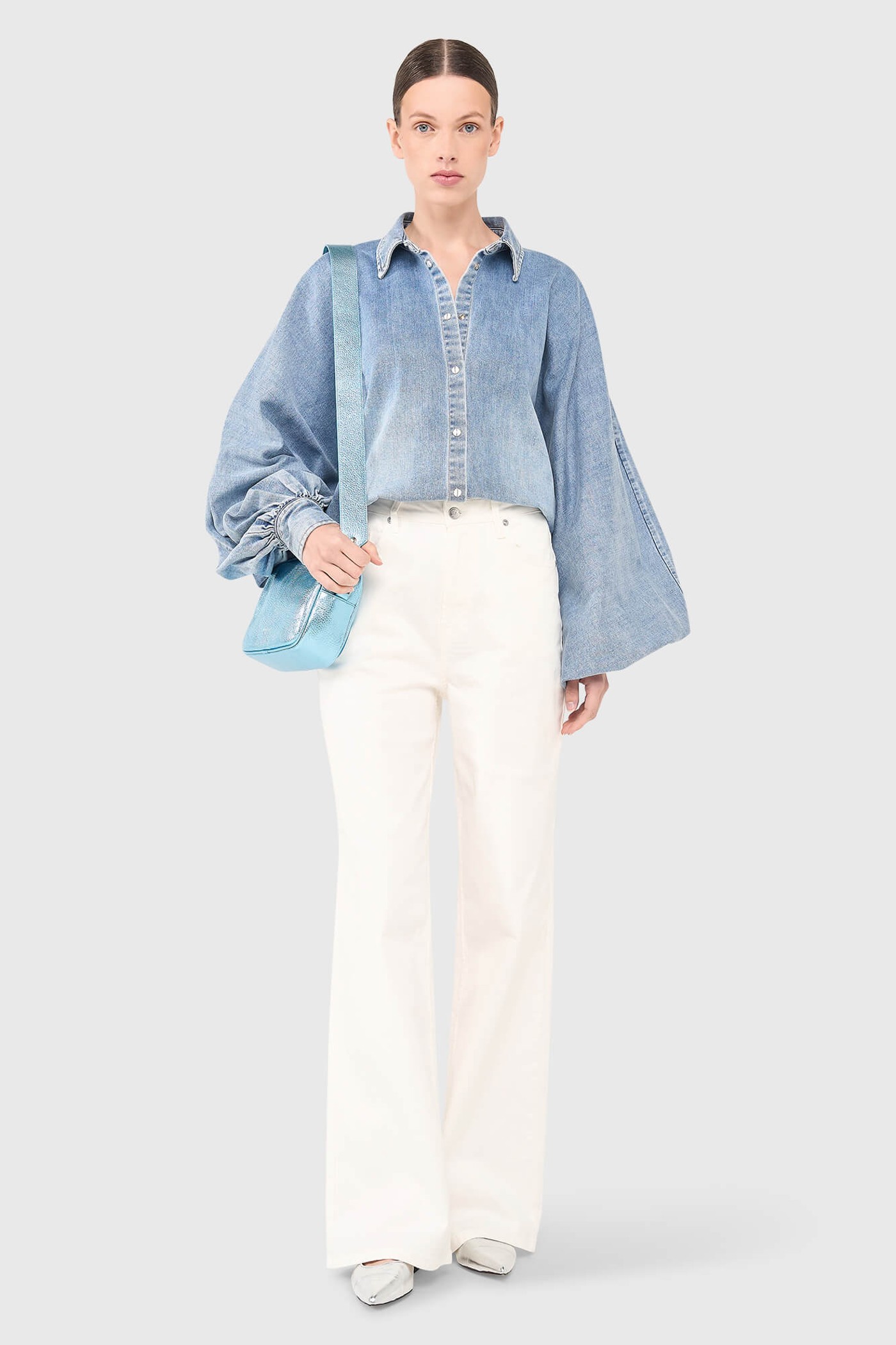 Stone Blouse Blauw 277