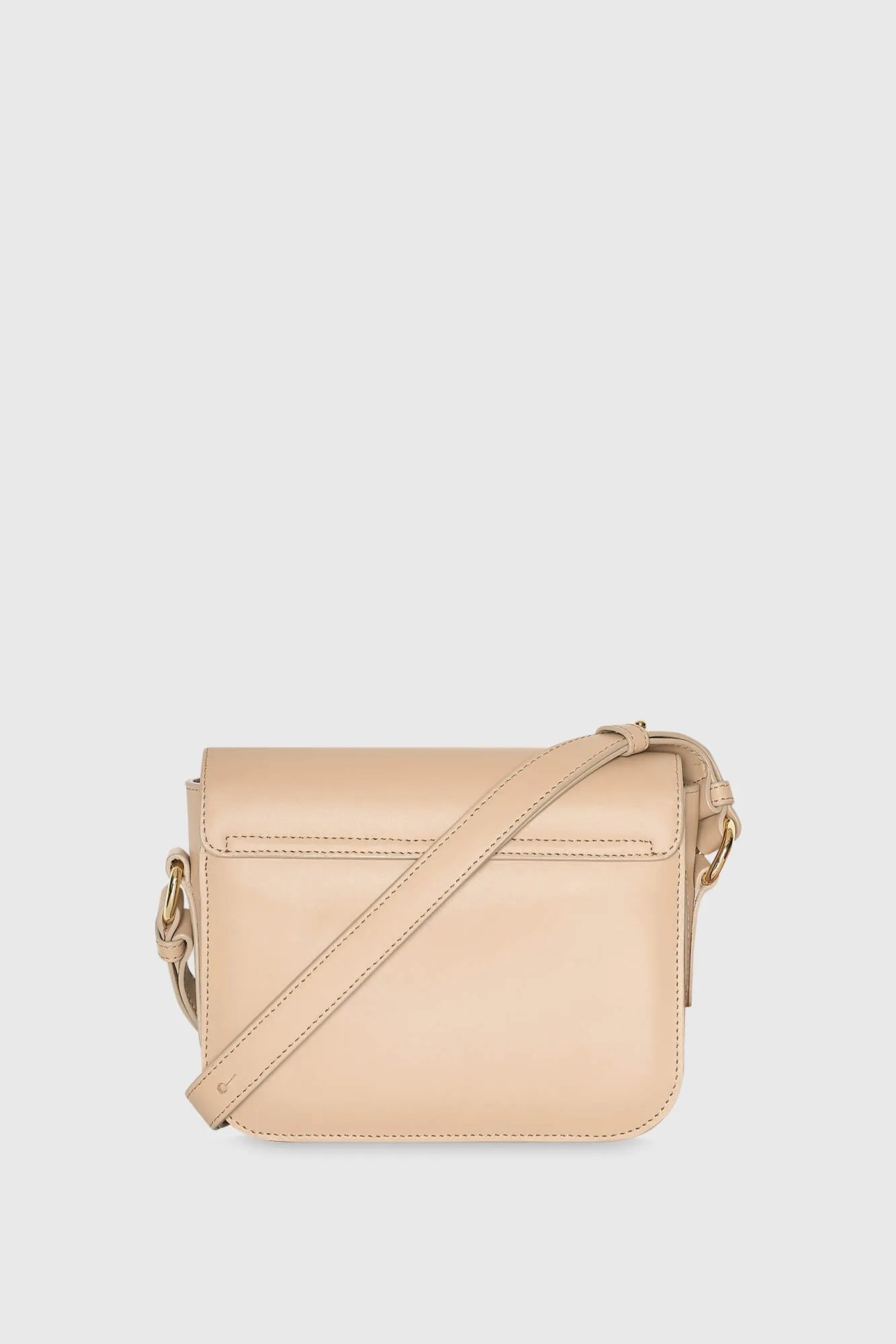 Leren Dames Tas Elias Beige