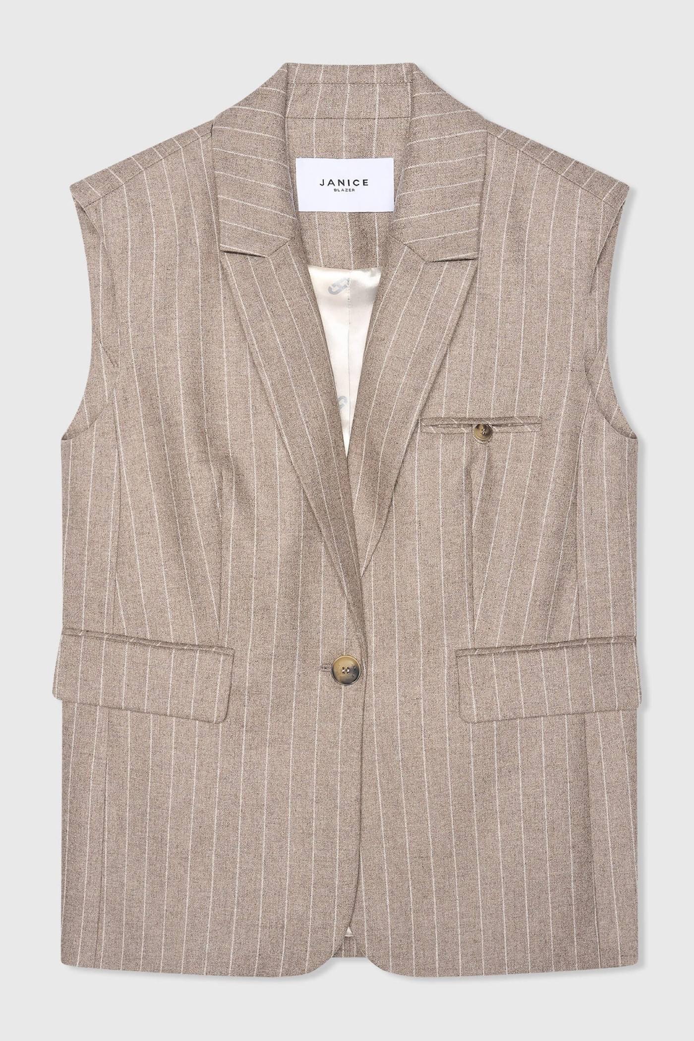 Marvin Beige Gestreept