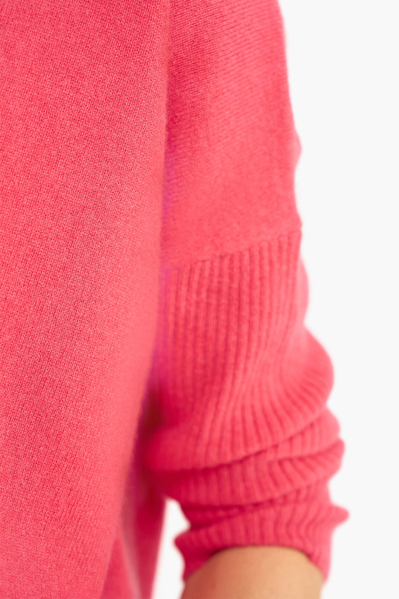Cashmere Trui Dames Dash Coraal