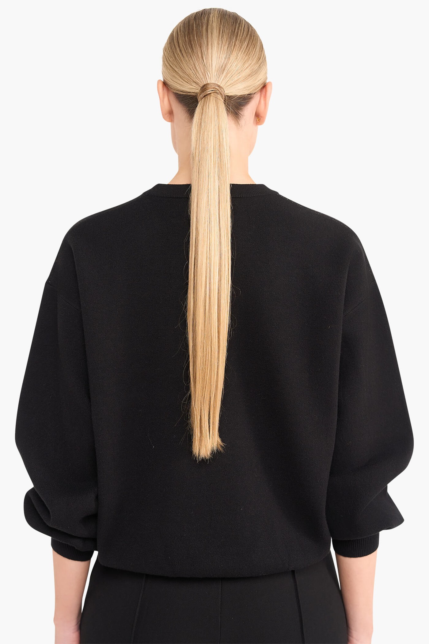 Sweater Dames Gebreid Viscose Logo Andy Zwart