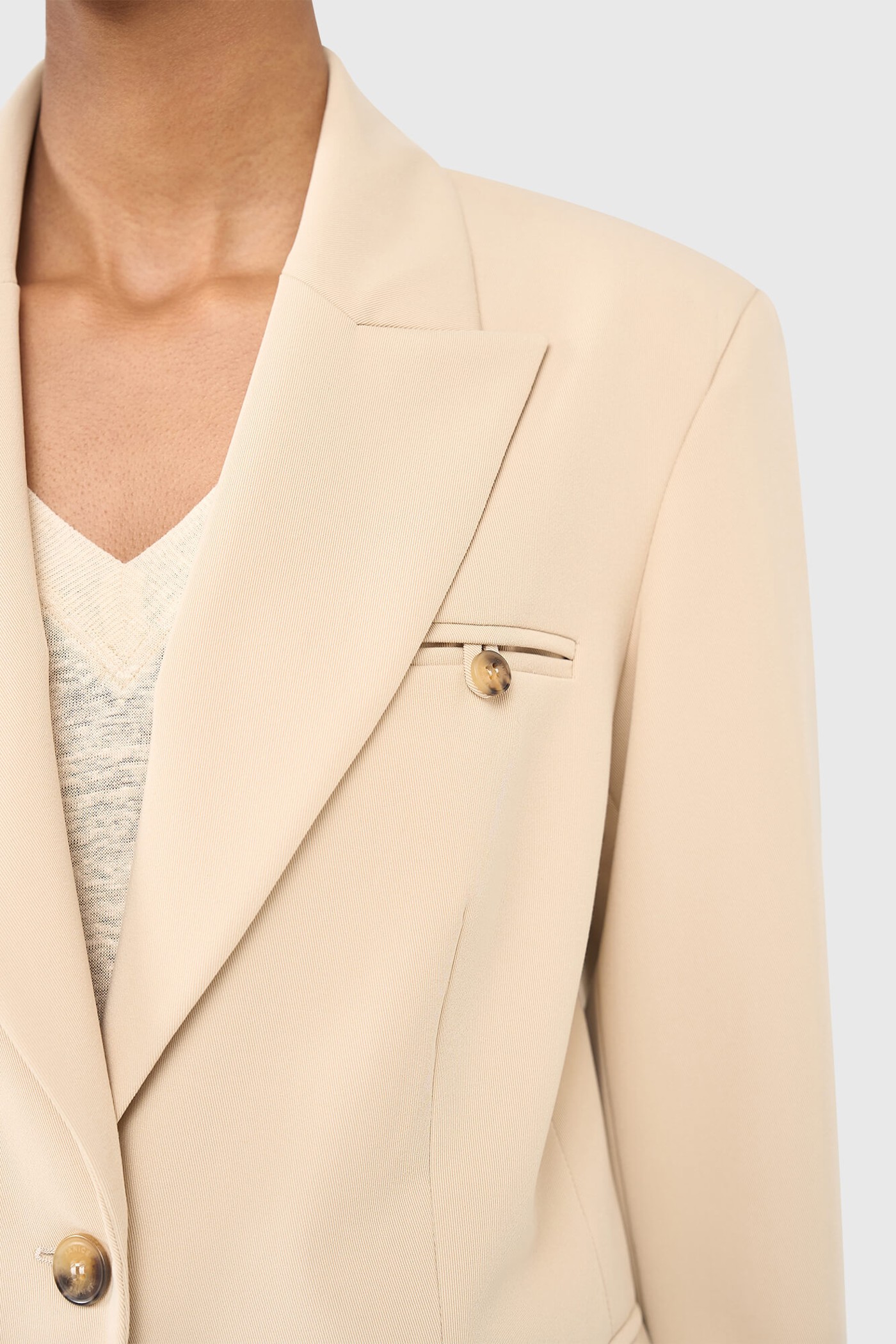Hank Blazer Beige