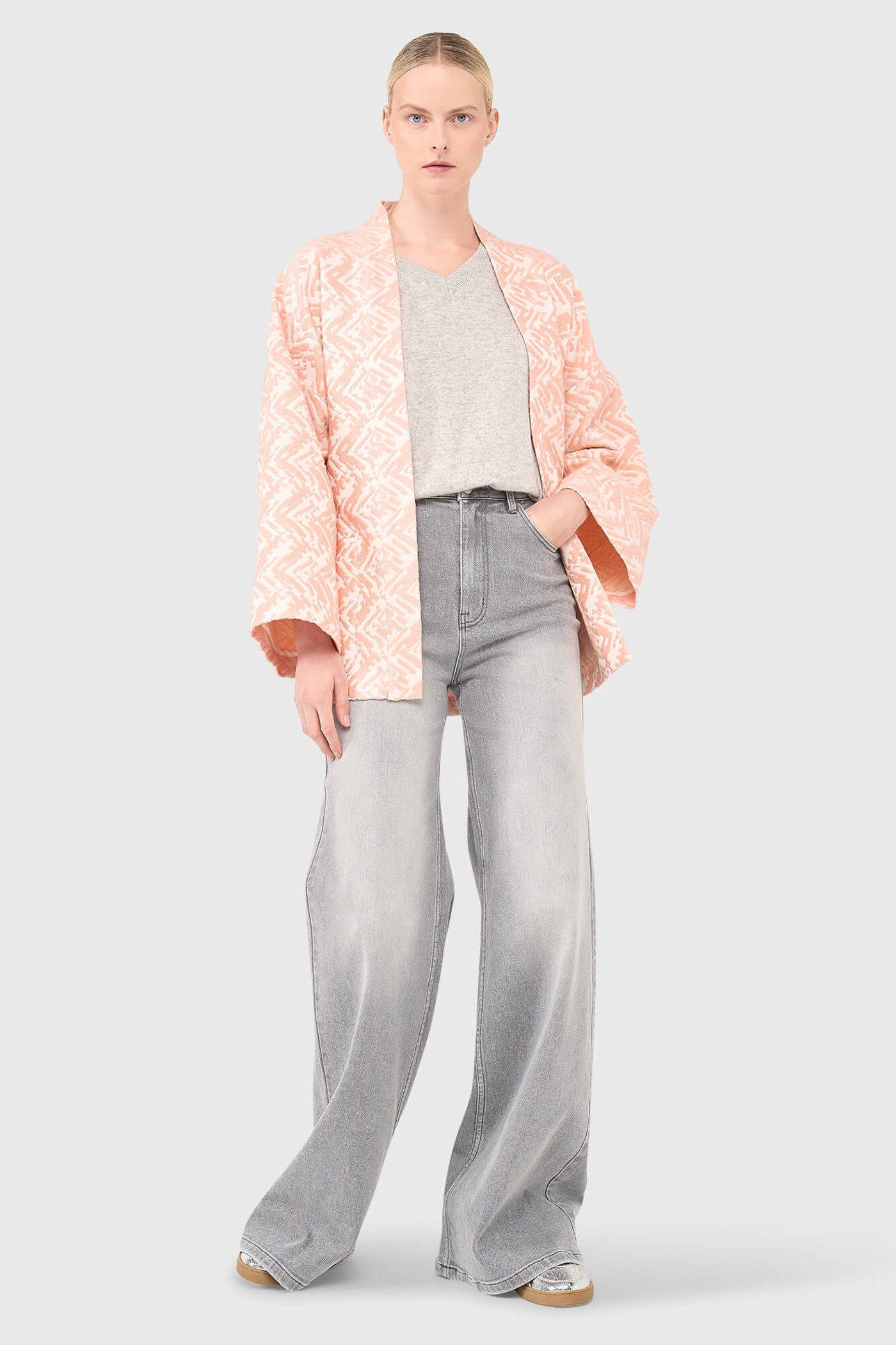Preston Kimono Jas Peach