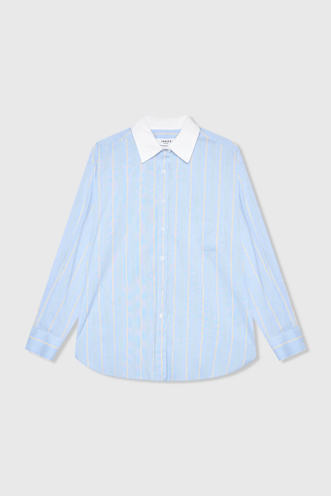 Dames Blouse Gestreept Blauw Kygo