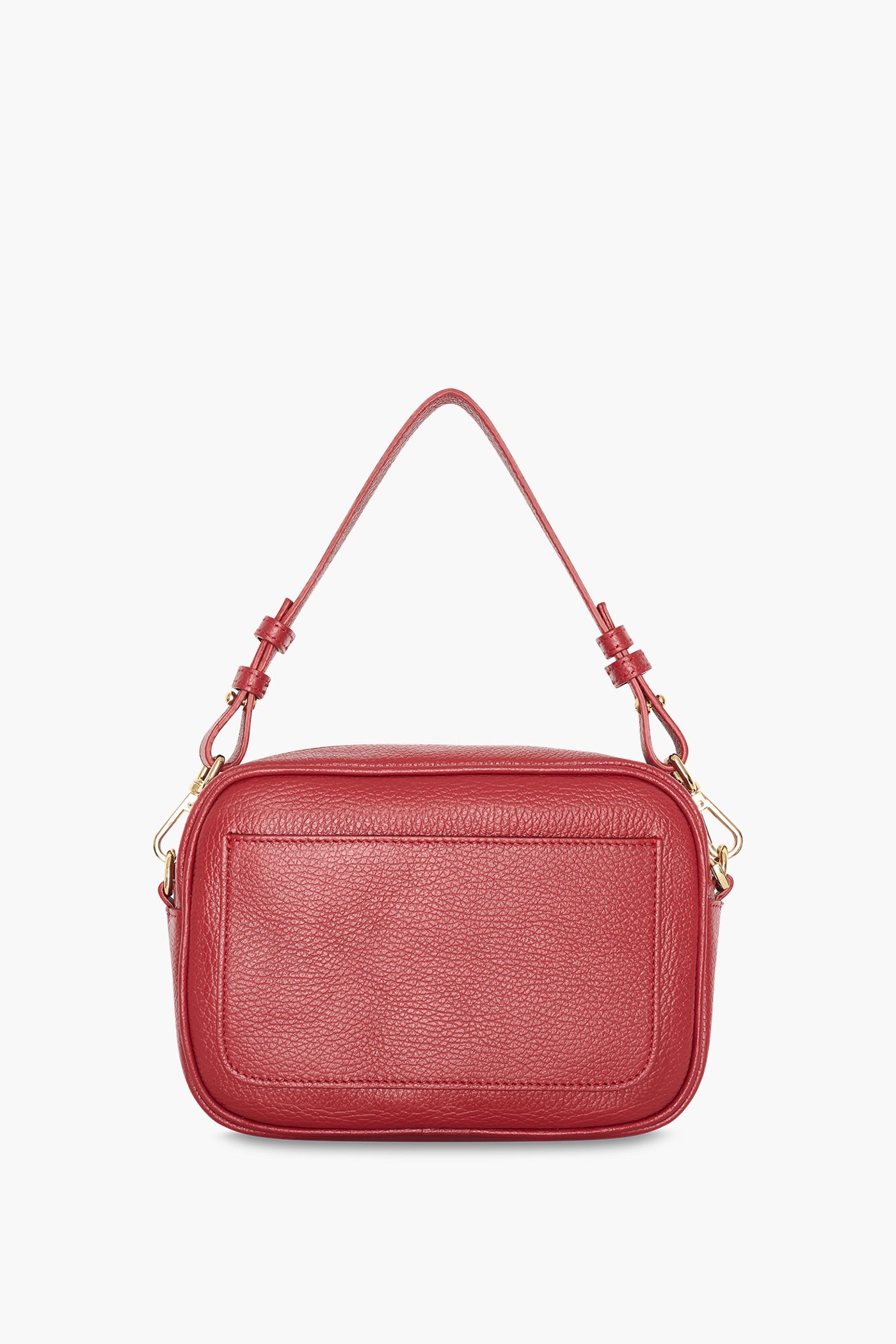 Leren Crossbody Dames Bruce Rood