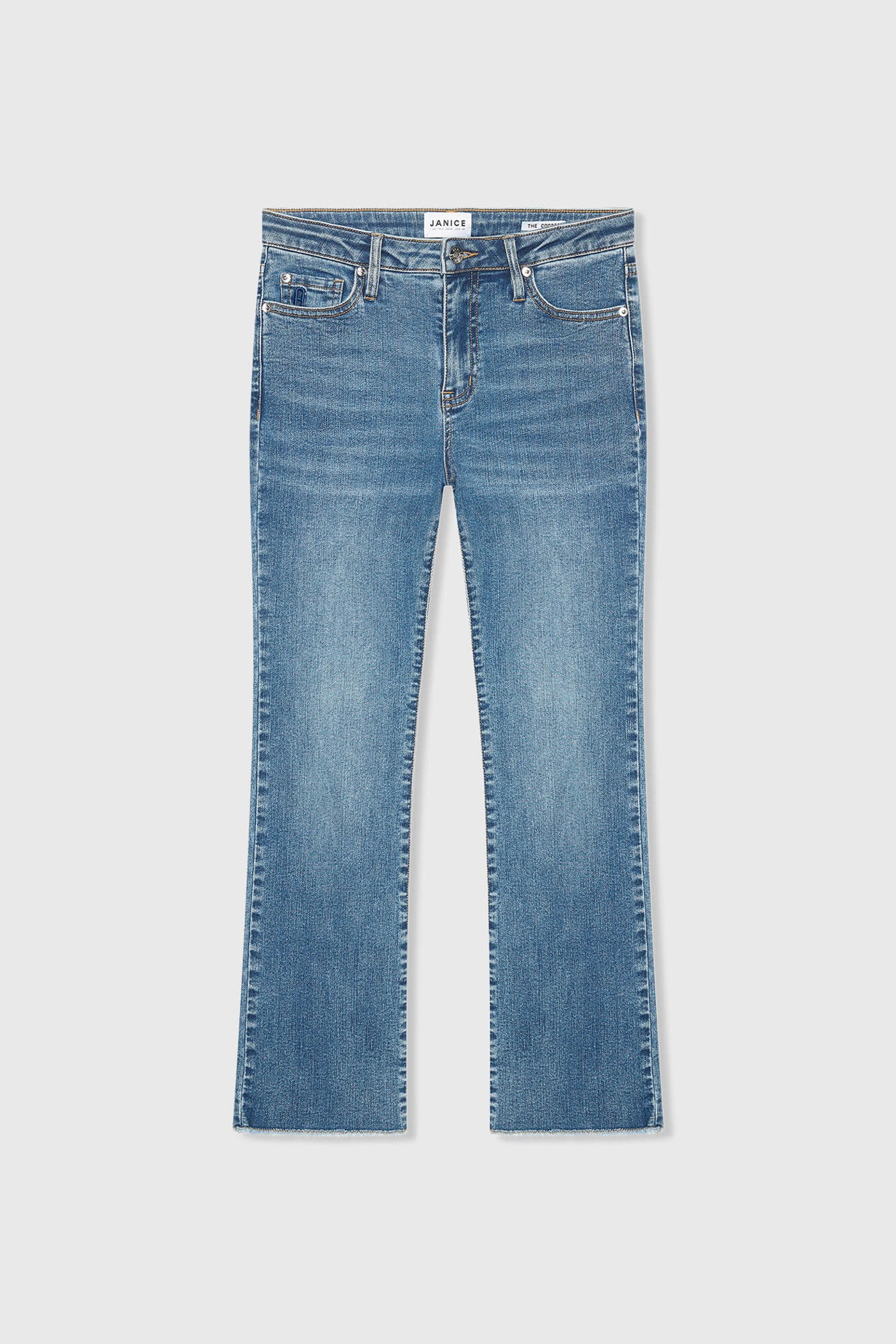 Cooper Jeans Kick Flared Blauw 117