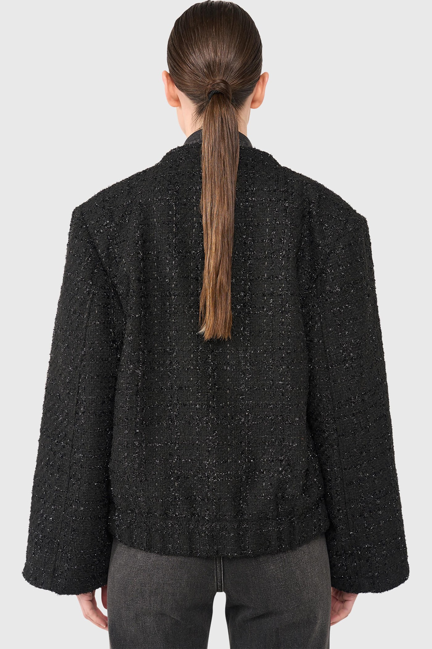Maddox Zwart Lurex