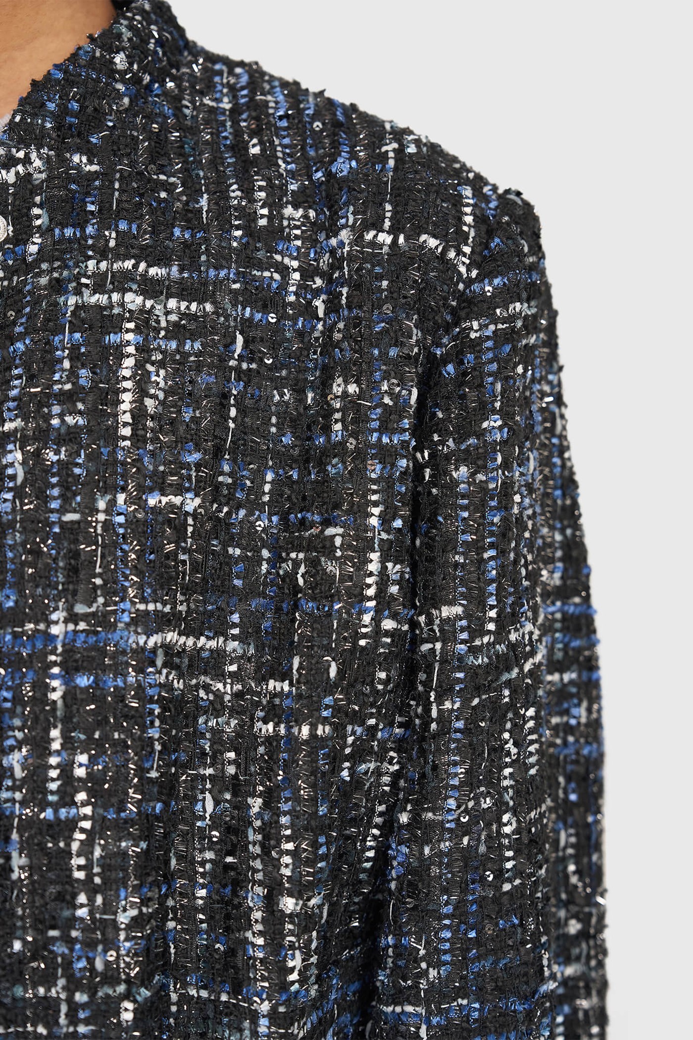 Maddox Blauw Lurex