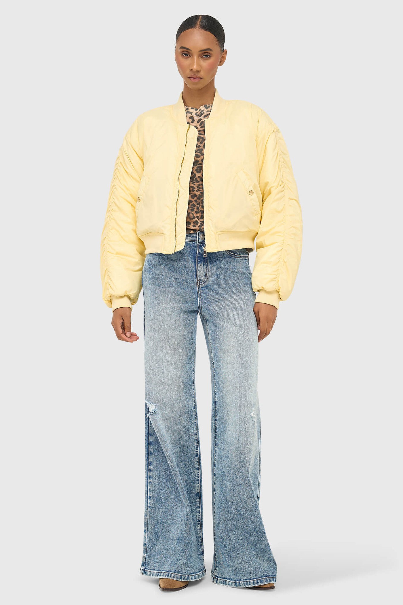 Bomberjack Dames Jas Lexx Geel