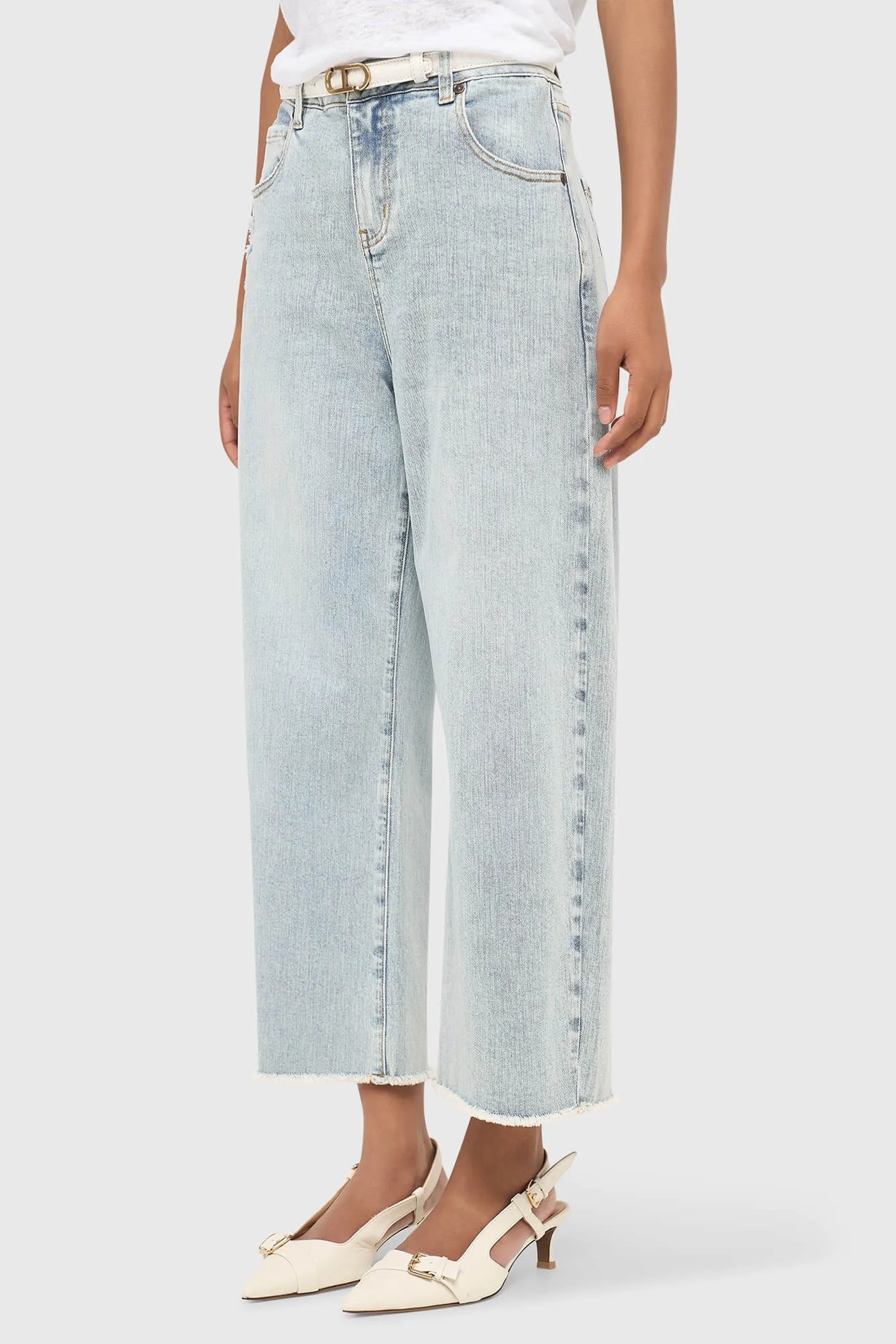 Barrel Jeans Dames Mid Rise Stretch Baxter Blauw 565