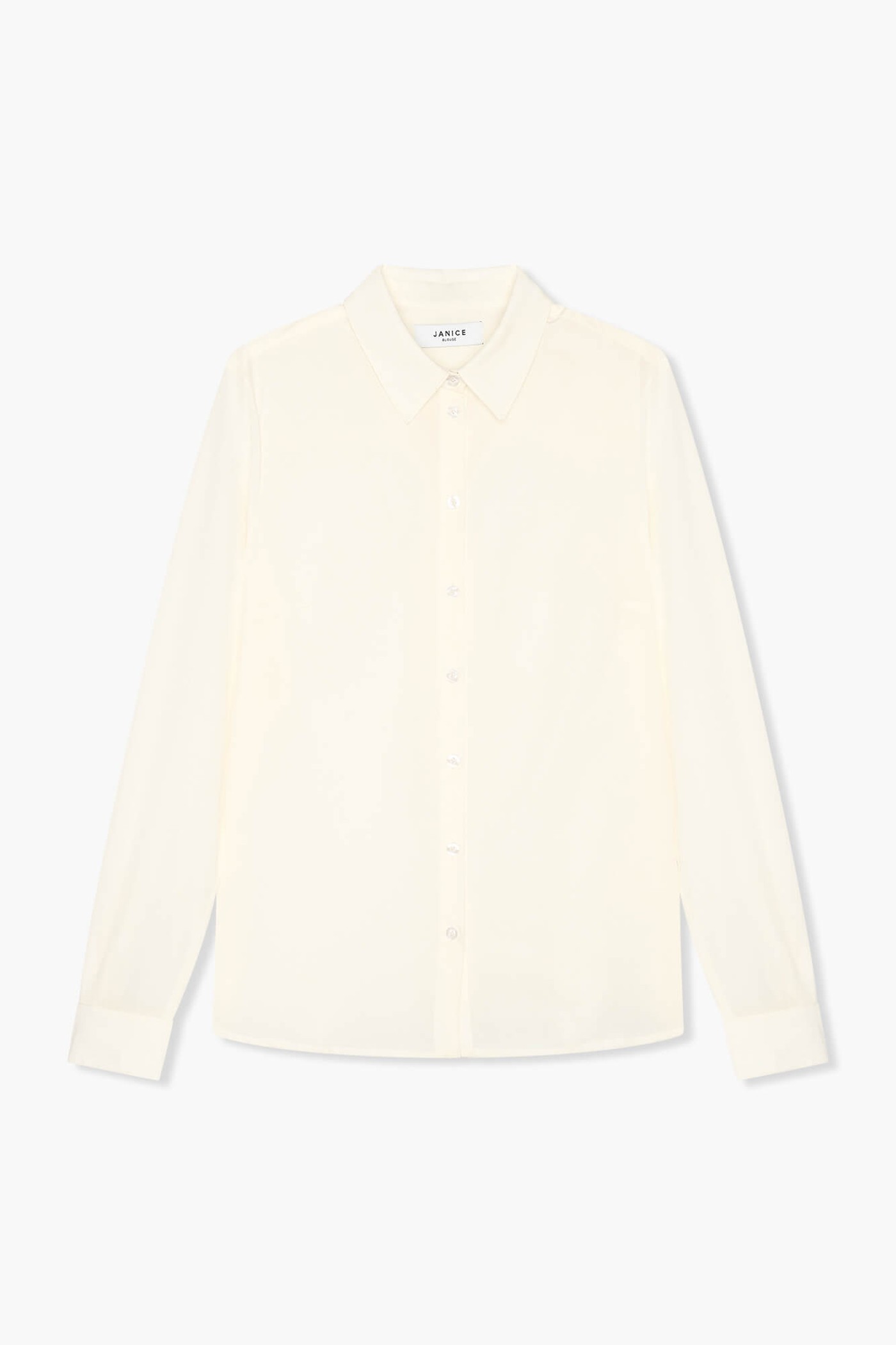 Zijden Dames Blouse Dylan Off White