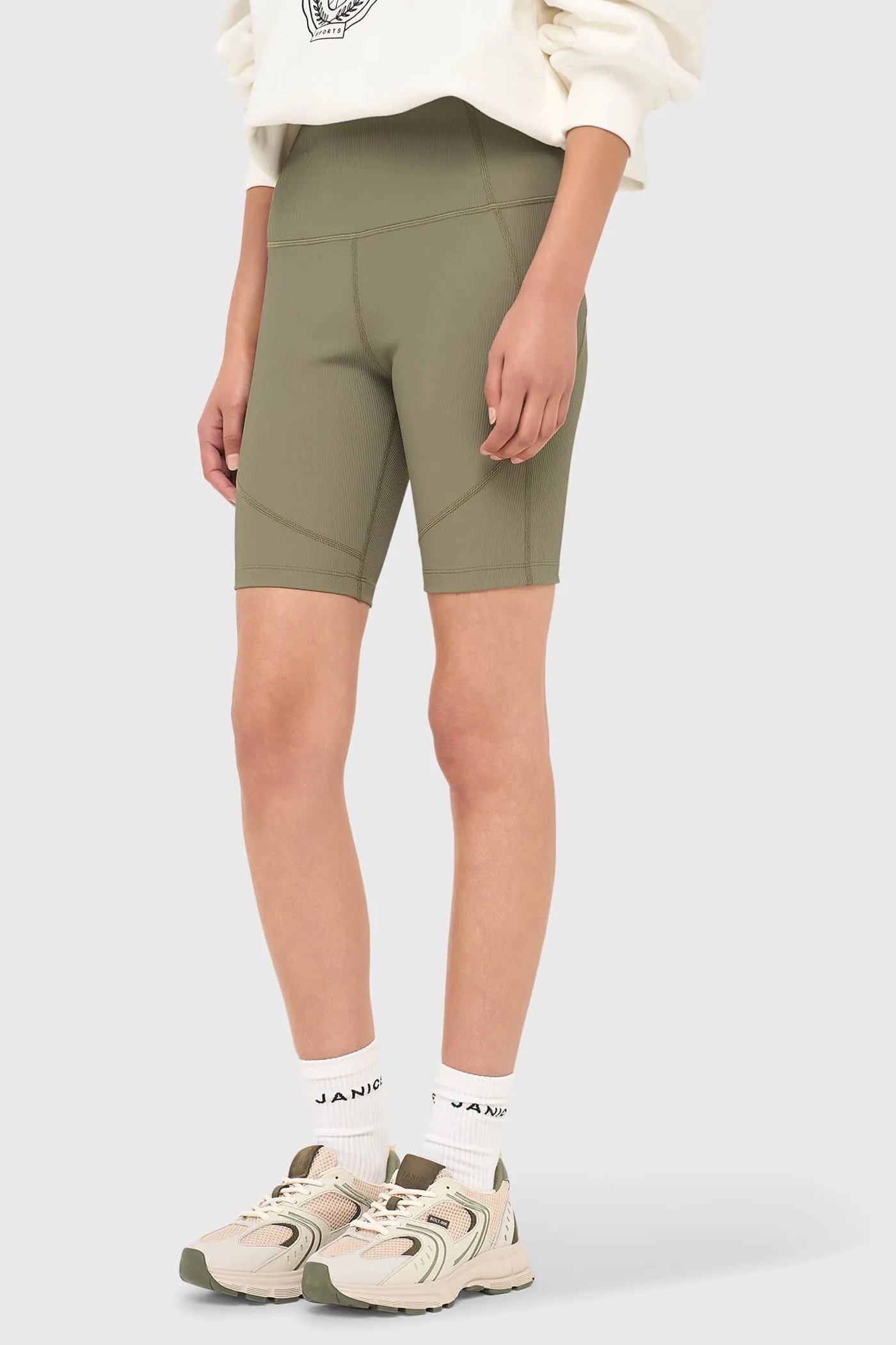 Korte Legging Shorts Sport Cole Groen