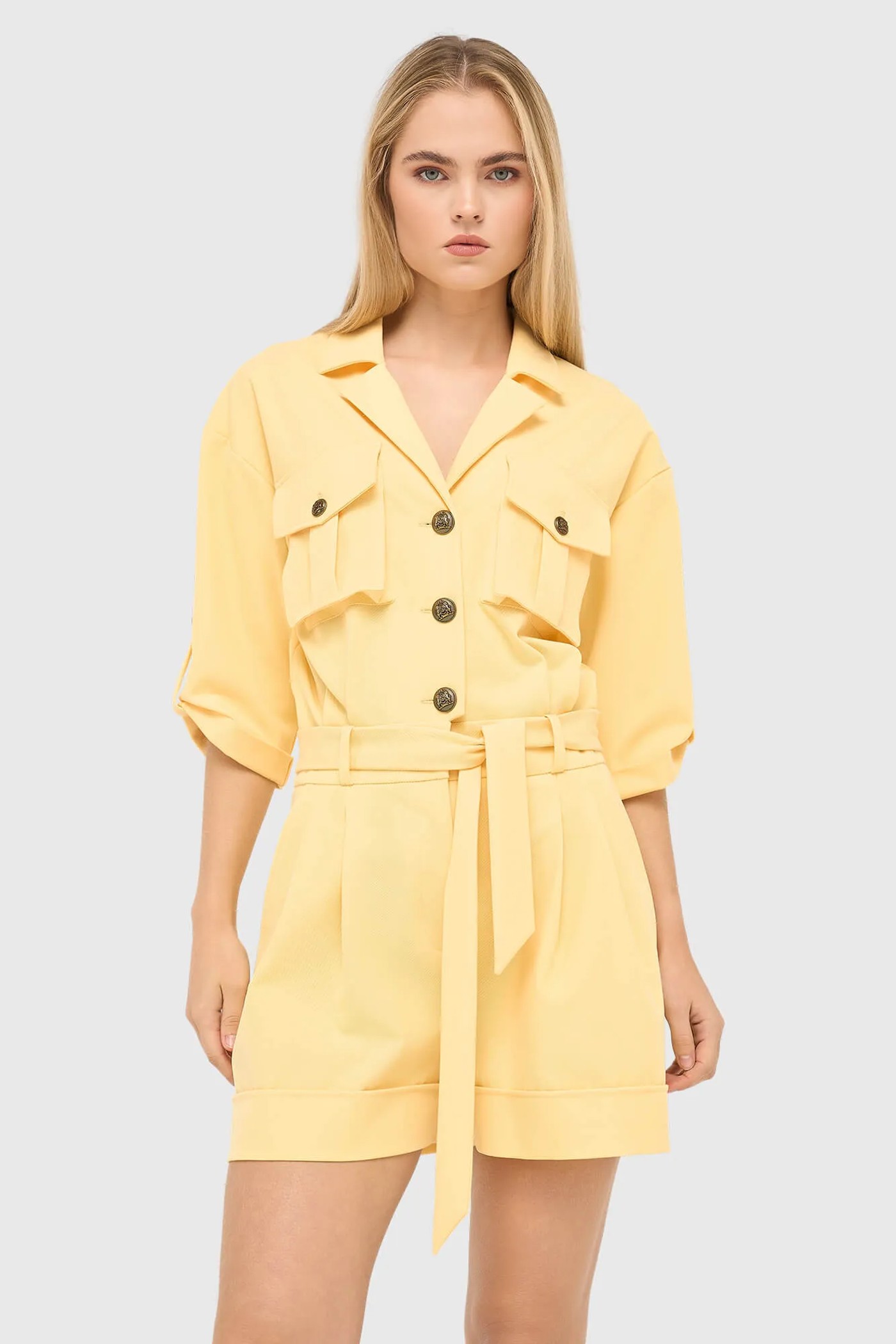 Jumpsuit Dames Geel Asher