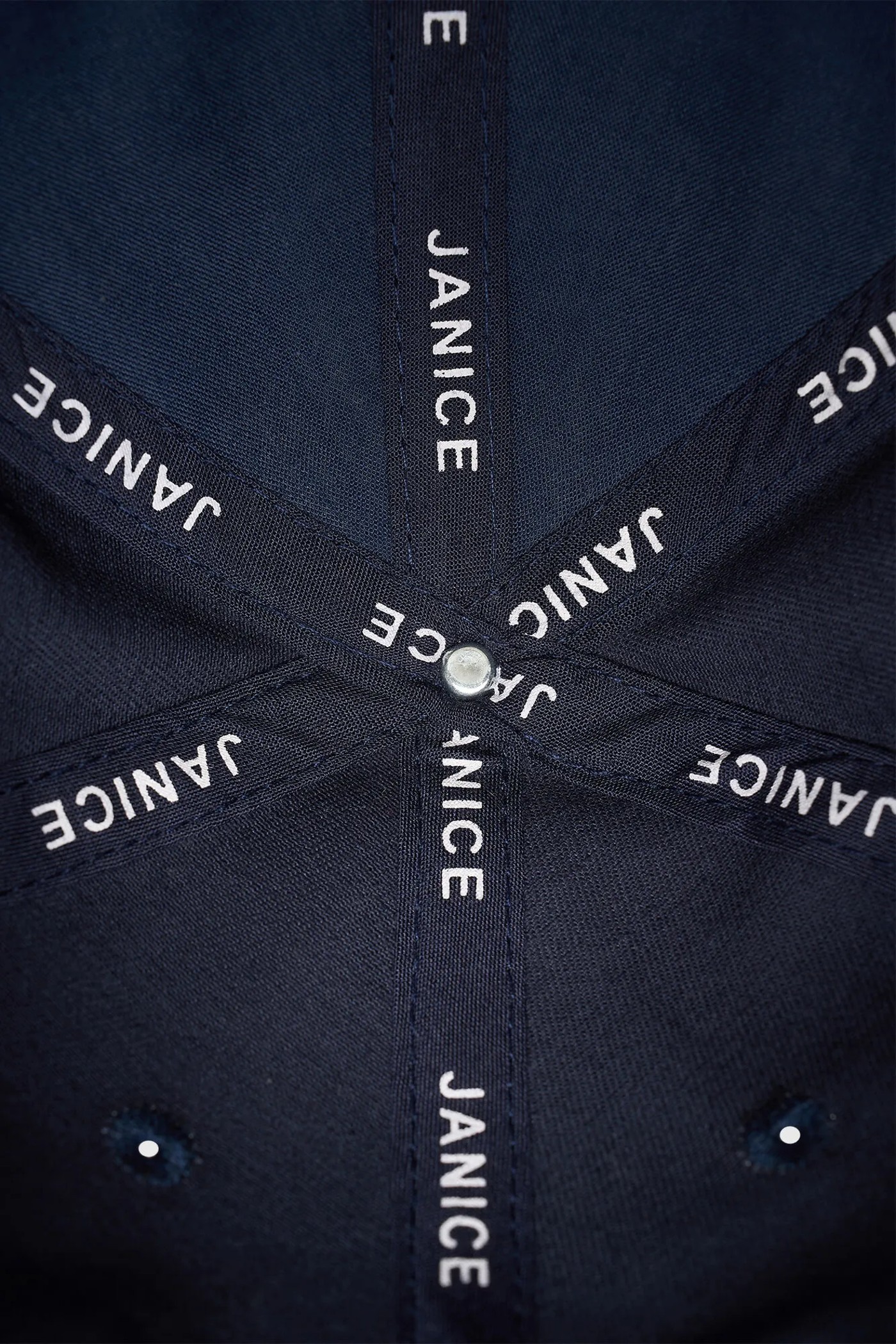 Cap Dames Logo Jeff Blauw