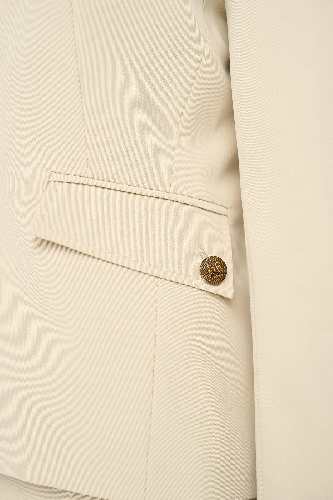 Blazer Dames Kort Getailleerd Lamar Groen