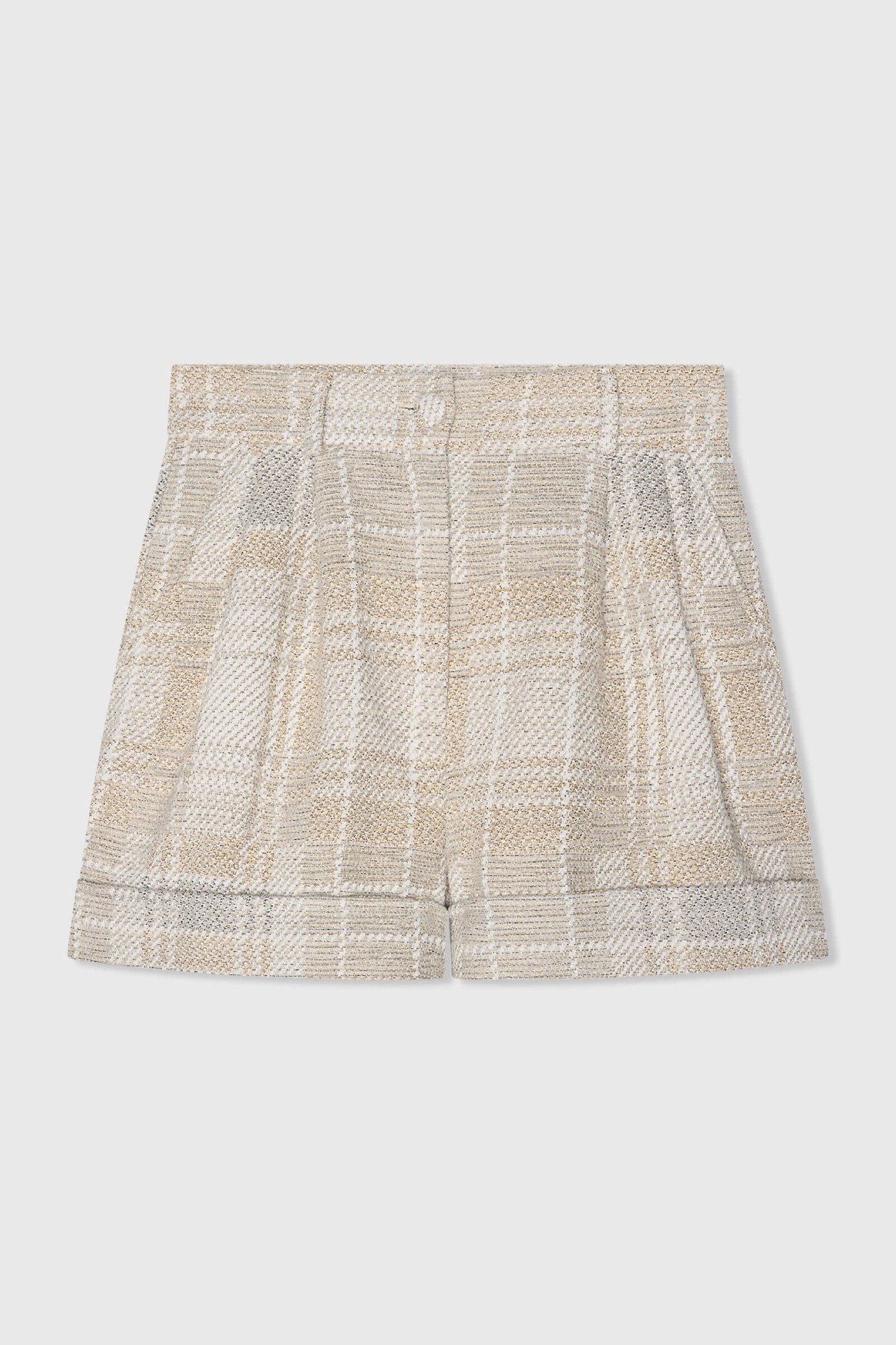 Arthur Grijs Tweed Lurex