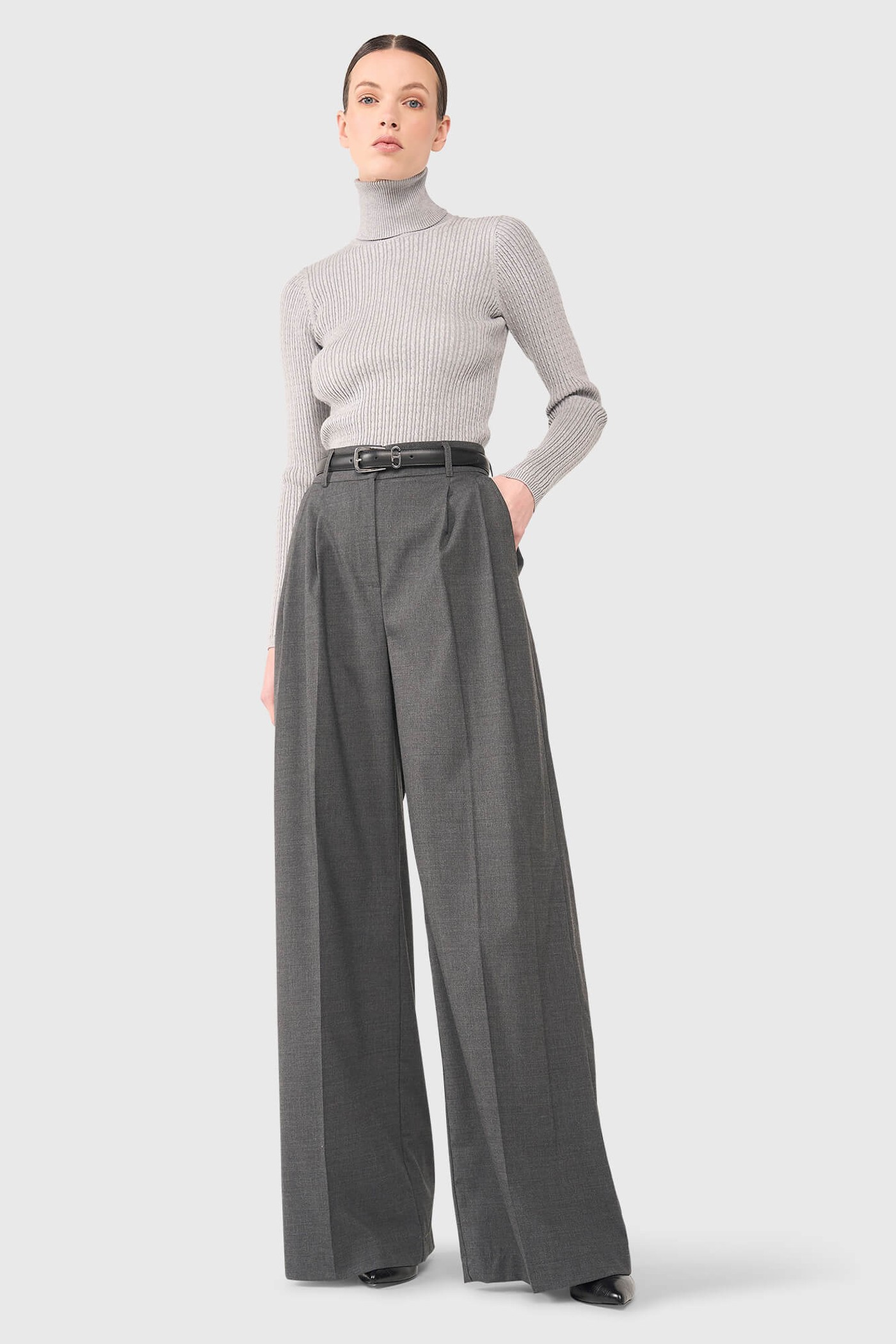 Dollar Pantalon Grijs