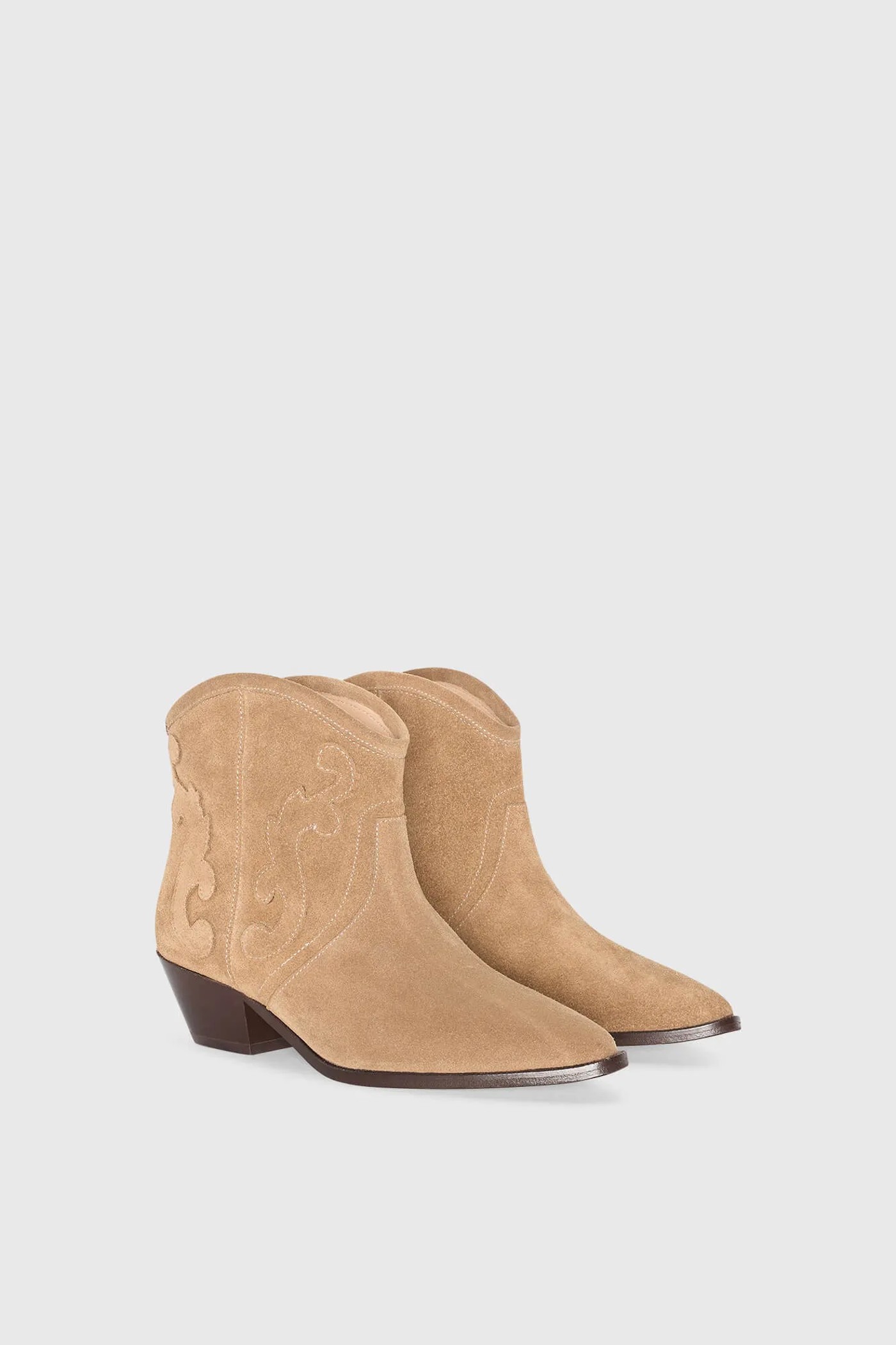 Western Laarsje Boots Dames Hayden Camel