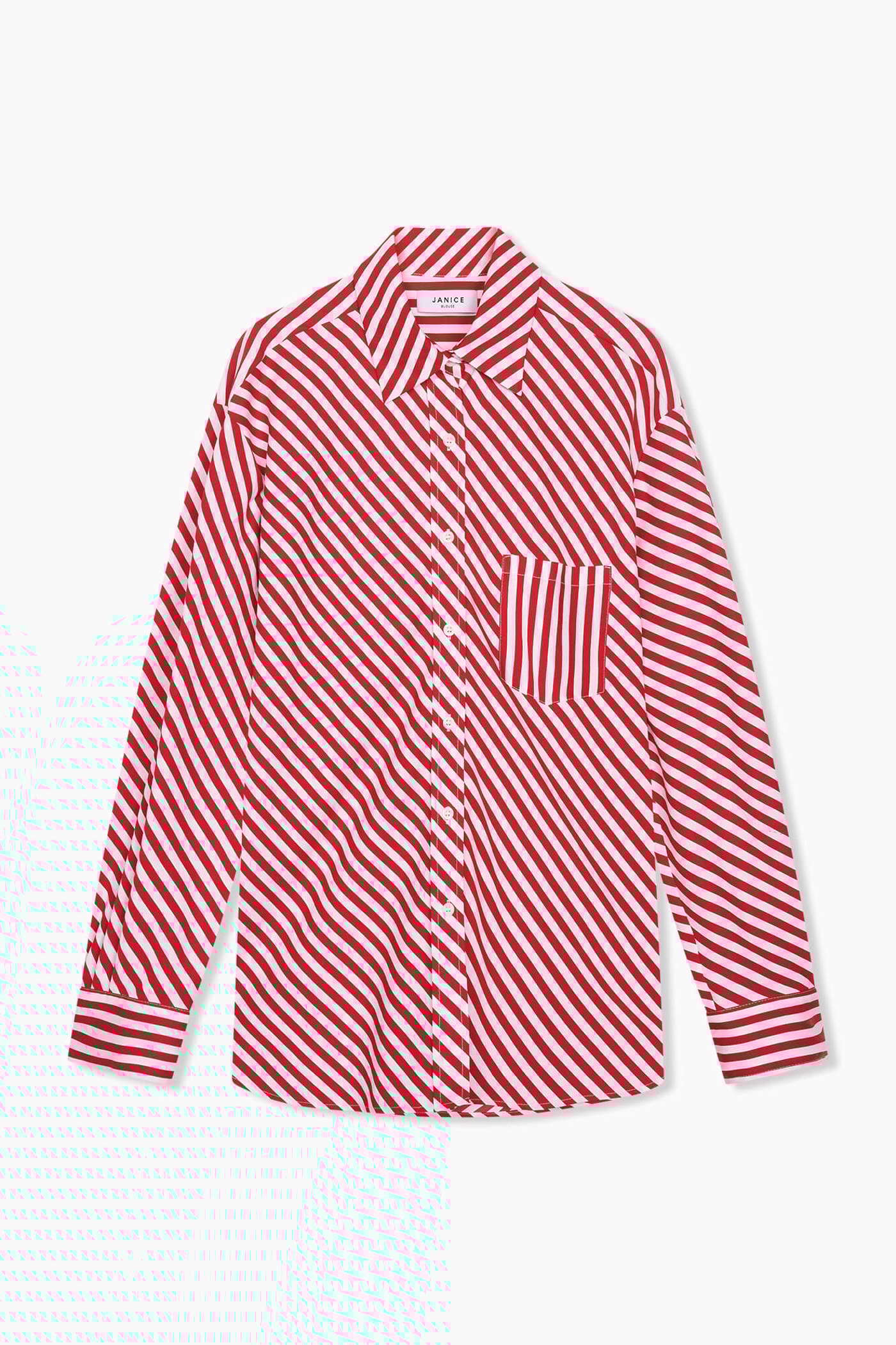 Kygo Blouse Rood Streep