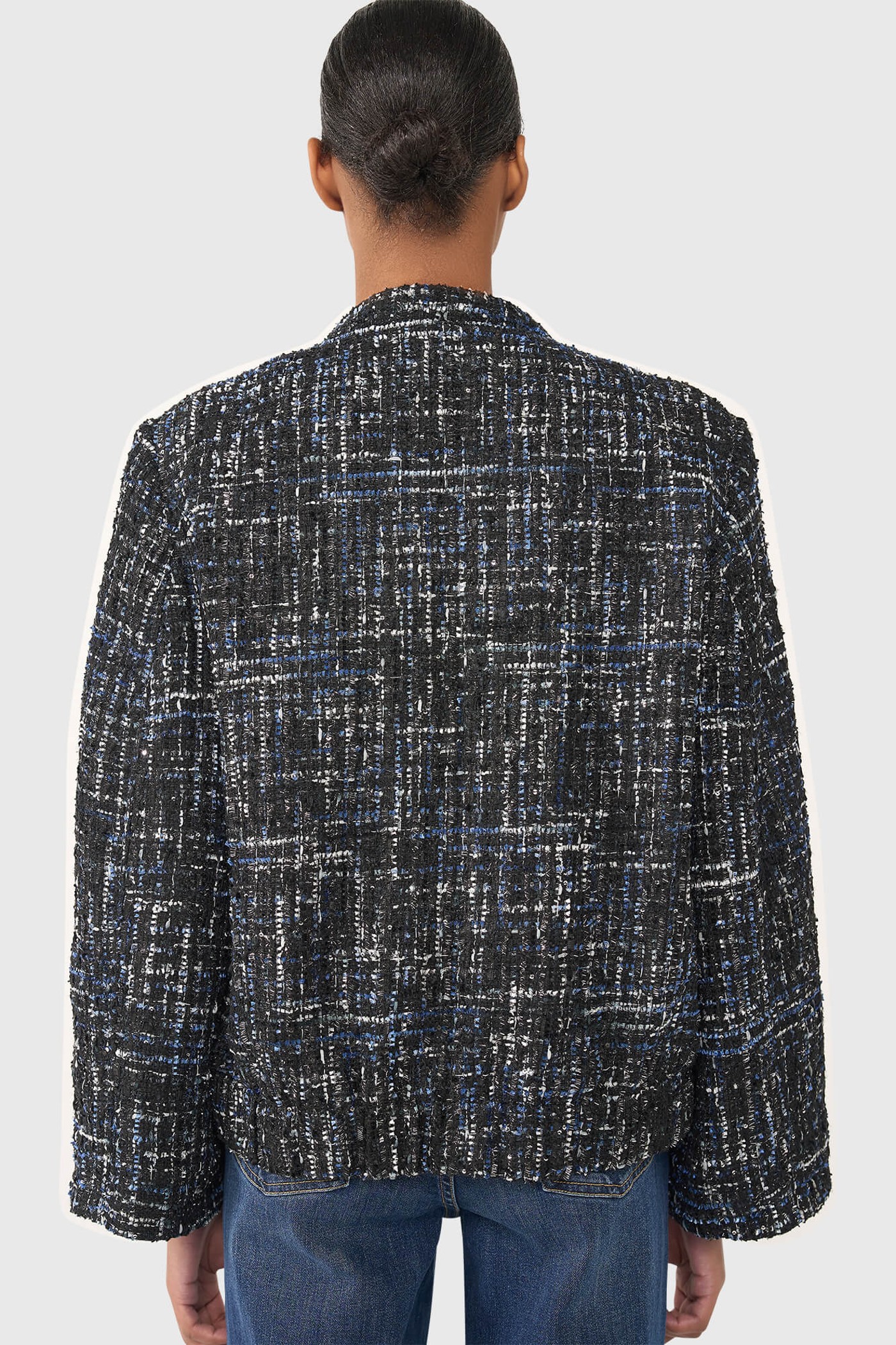 Maddox Blauw Lurex