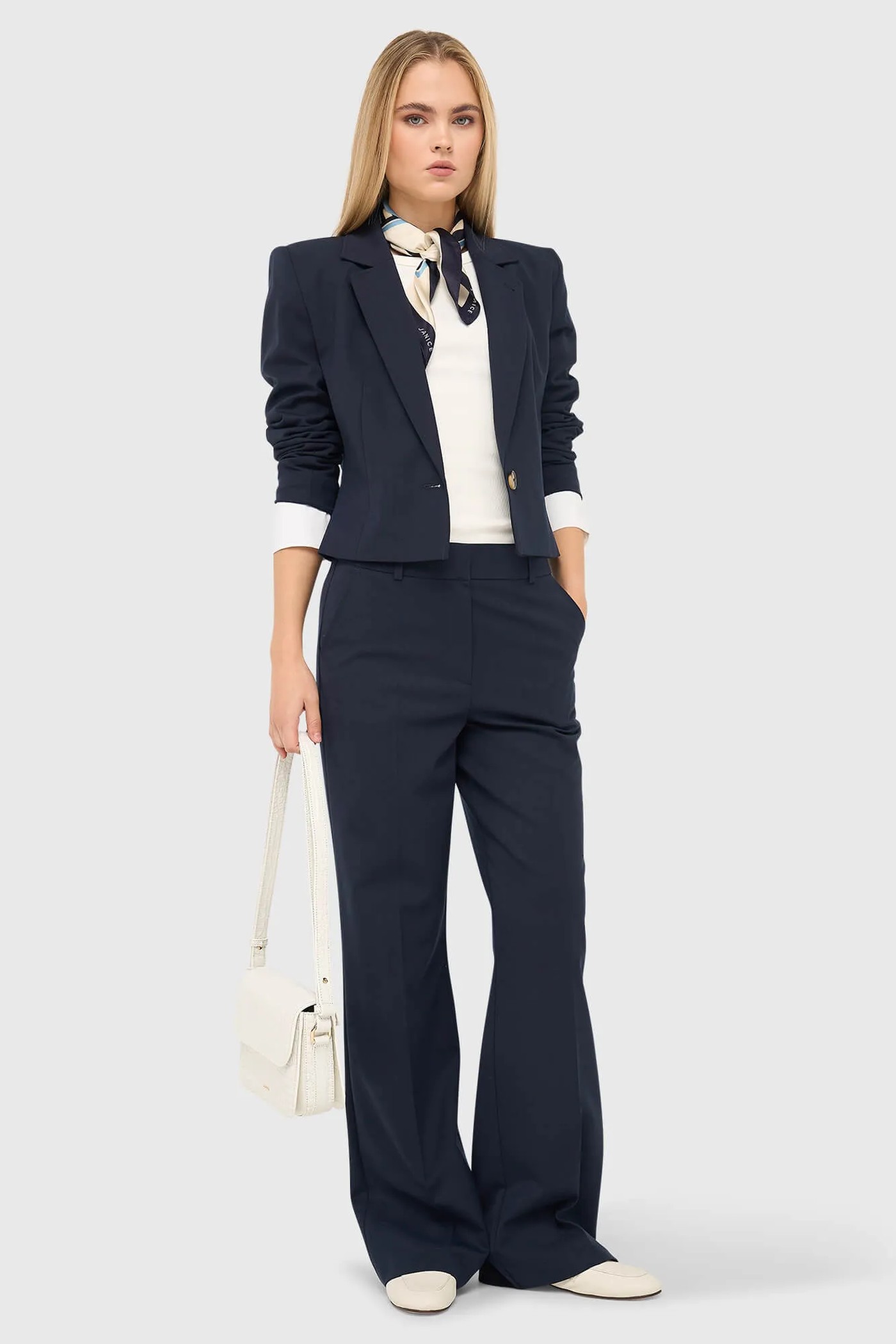 Instappers Loafers Dames Suede Burt Mule Off White