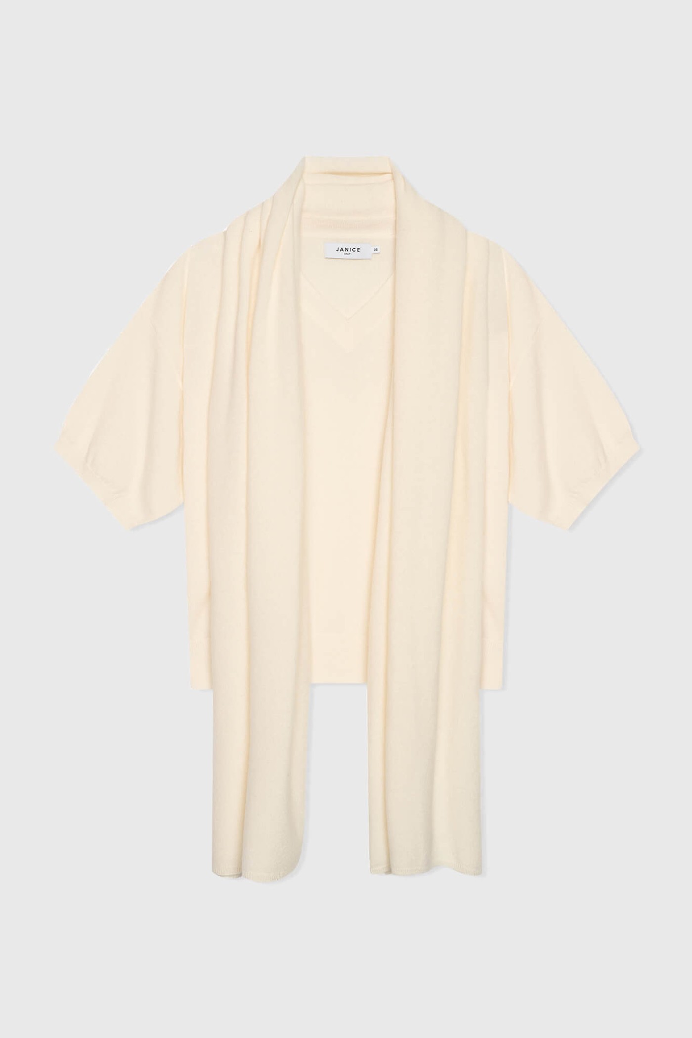 Cashmere Sjaal Dames Santos Off White