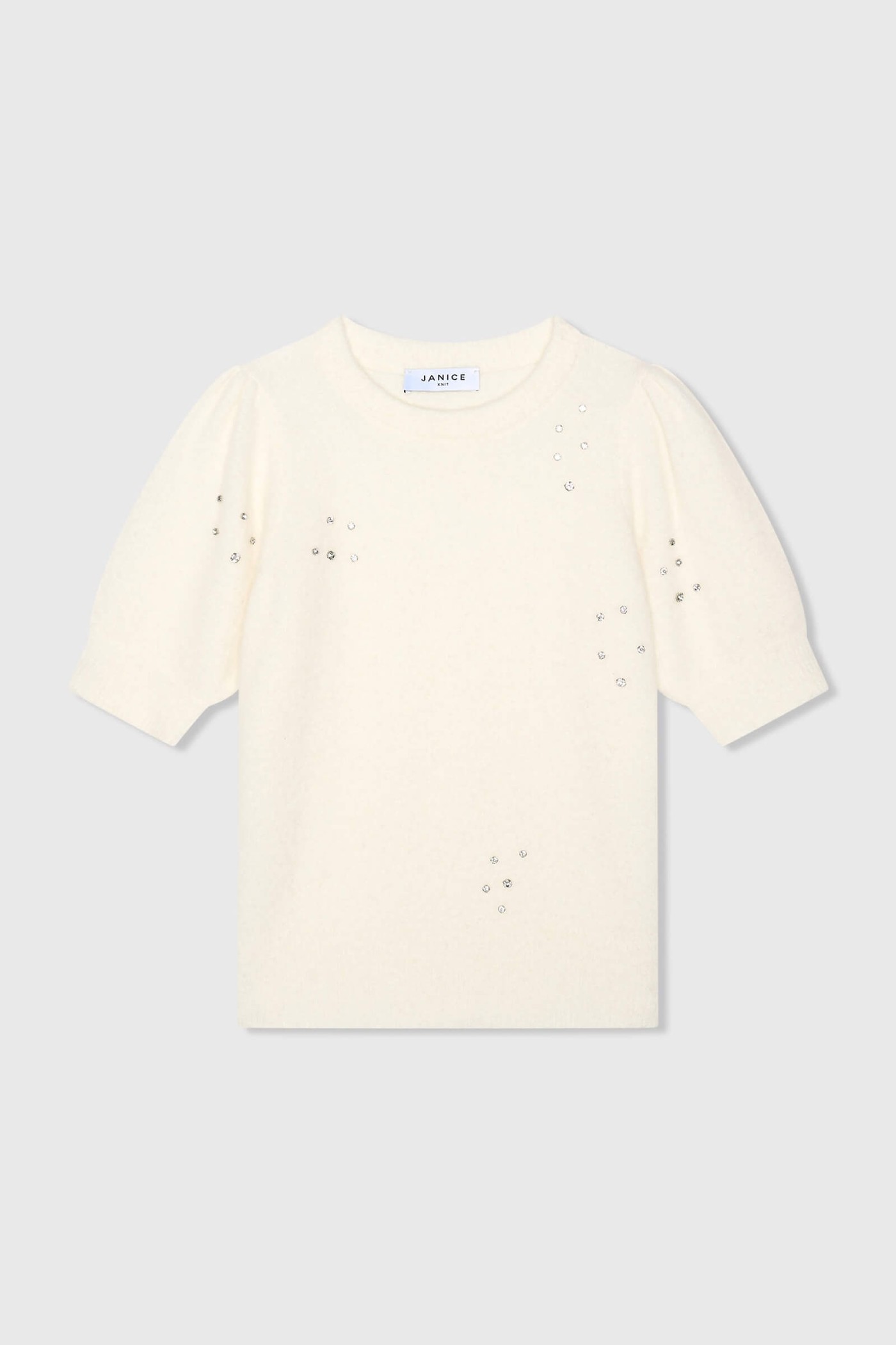 Peyton Off White Steentjes
