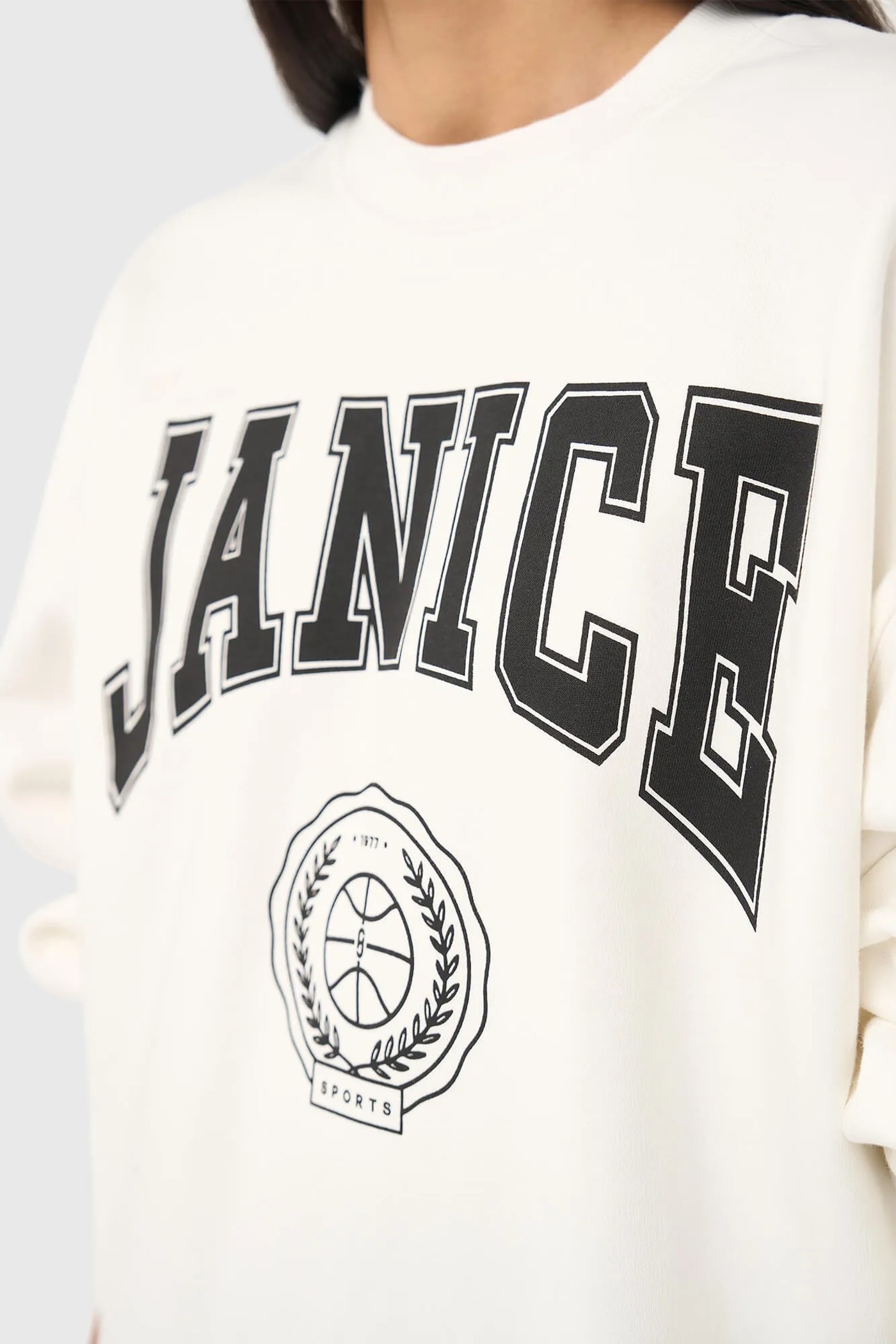 Sweater Dames Oversized Wit Oliver