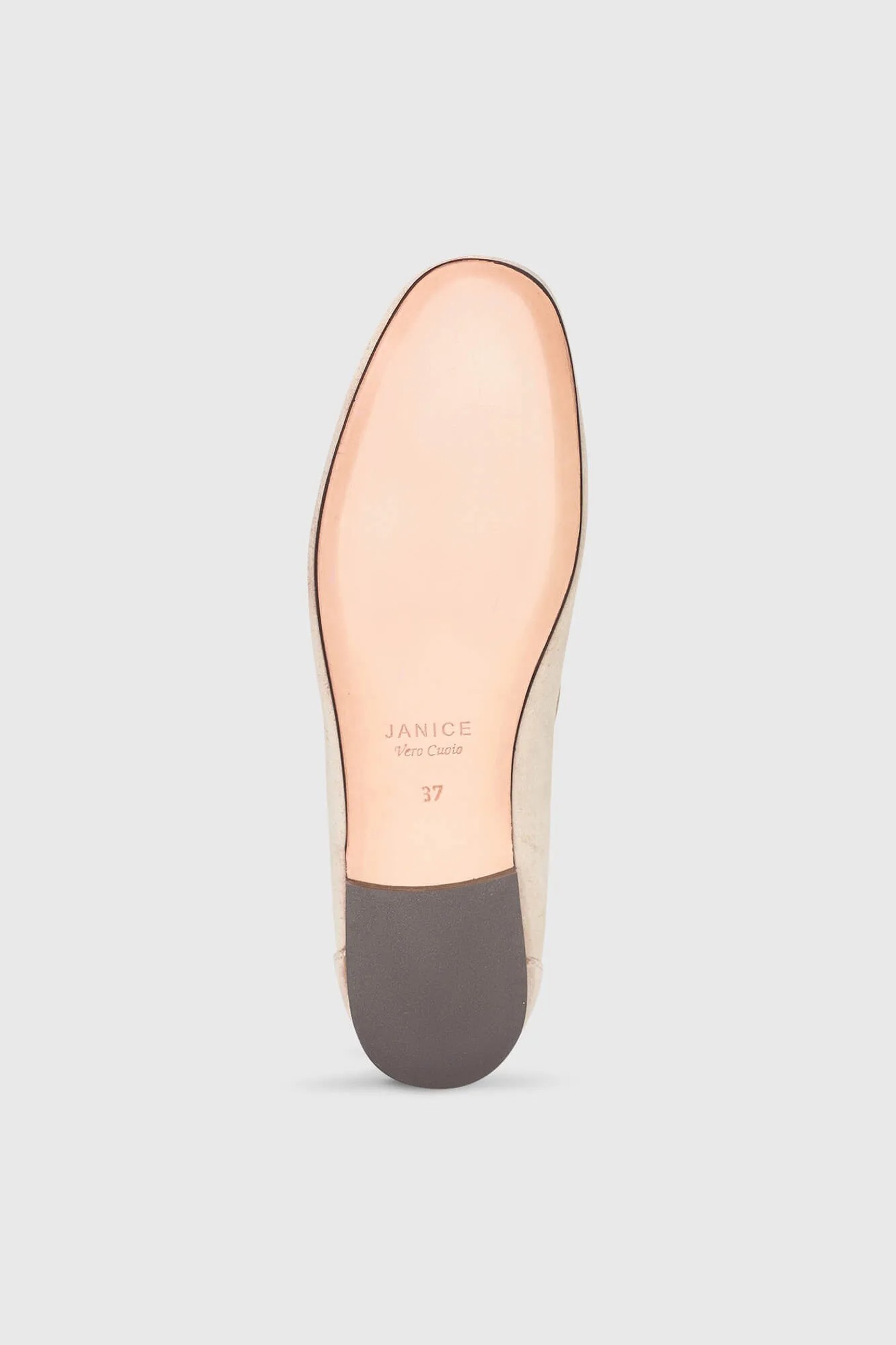 Loafers Dames Suede Burt Nude