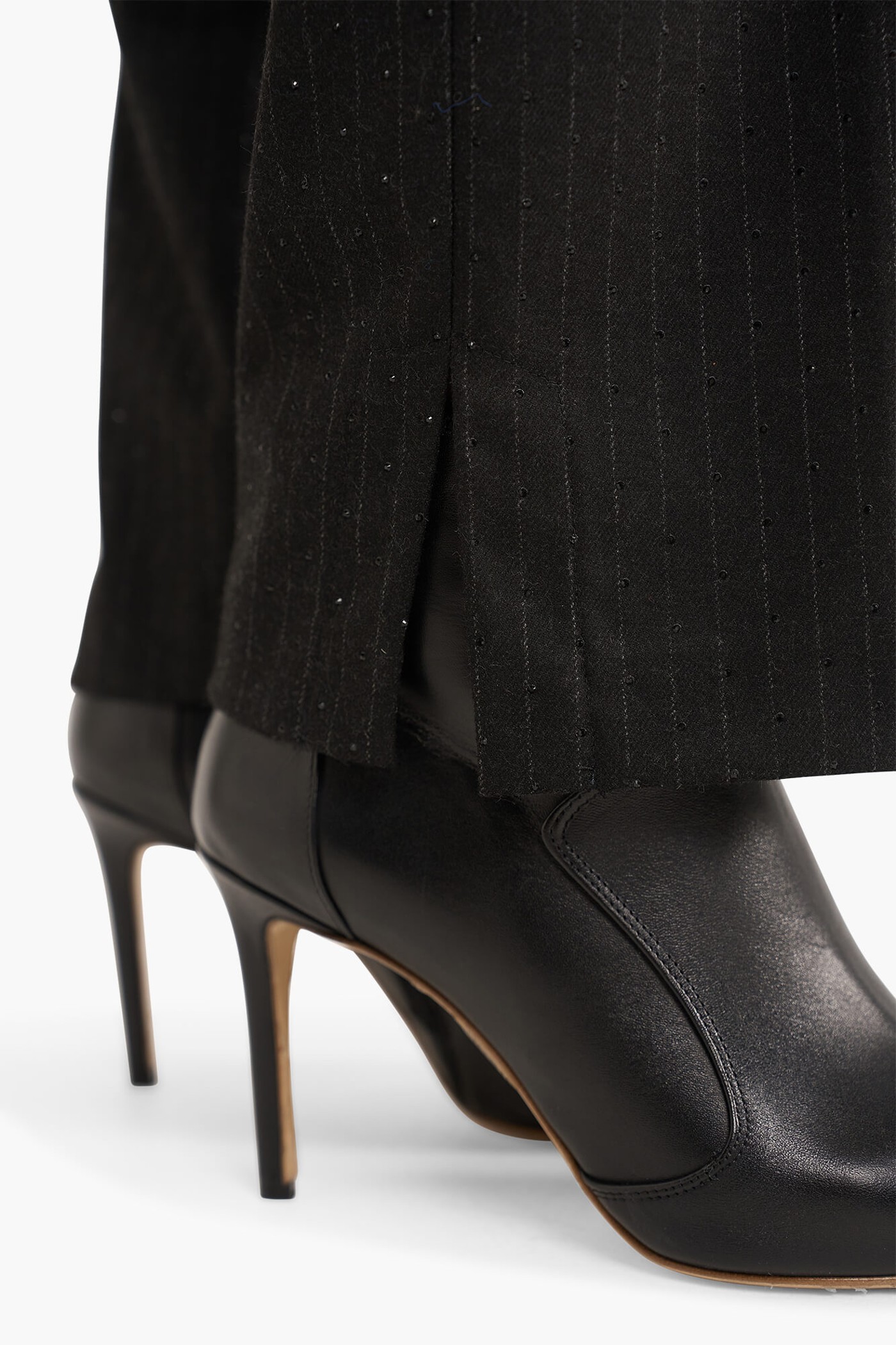 Broek Dames Steentjes Streep Marc Zwart