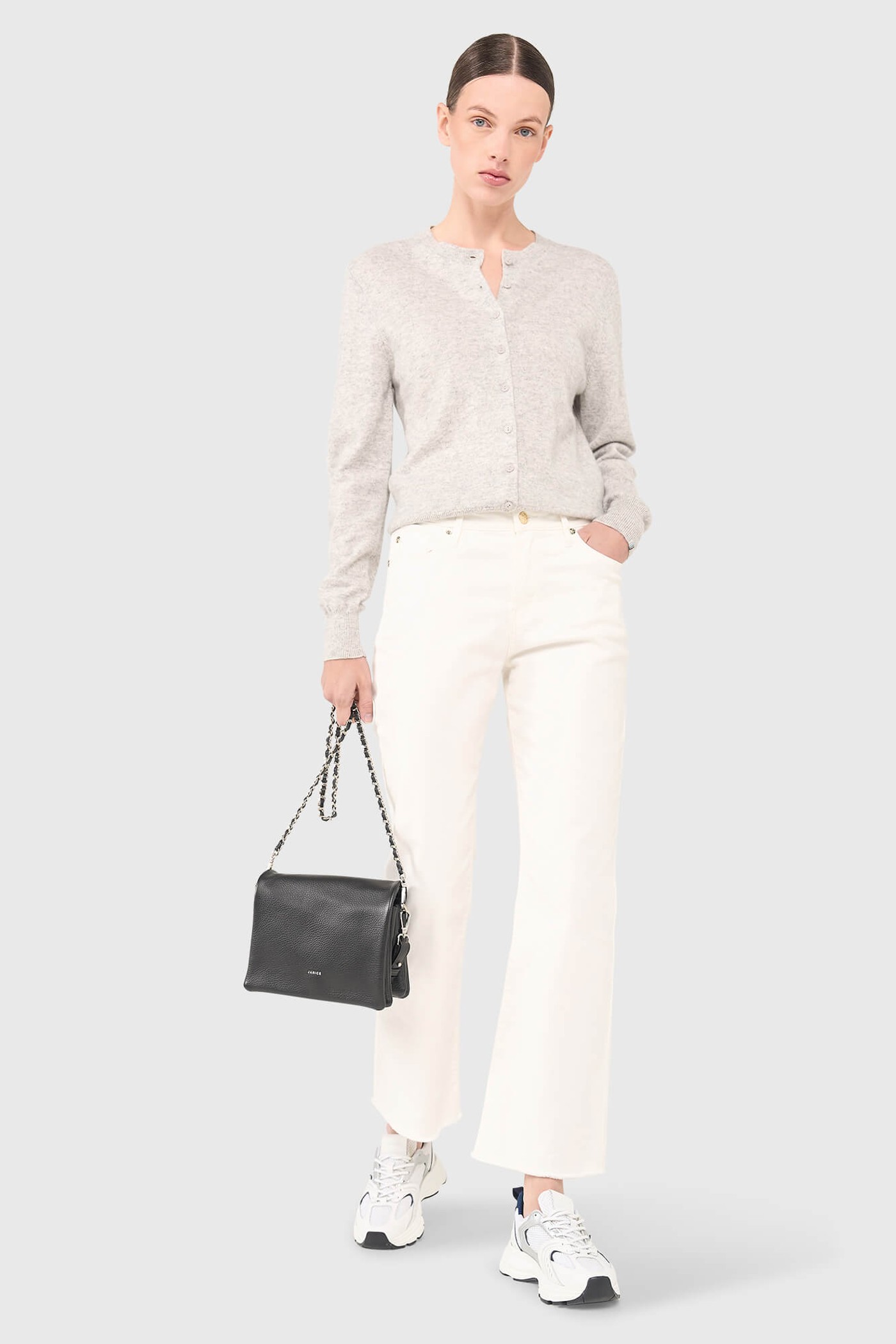 Cooper Jeans Kick Flared Off White 000