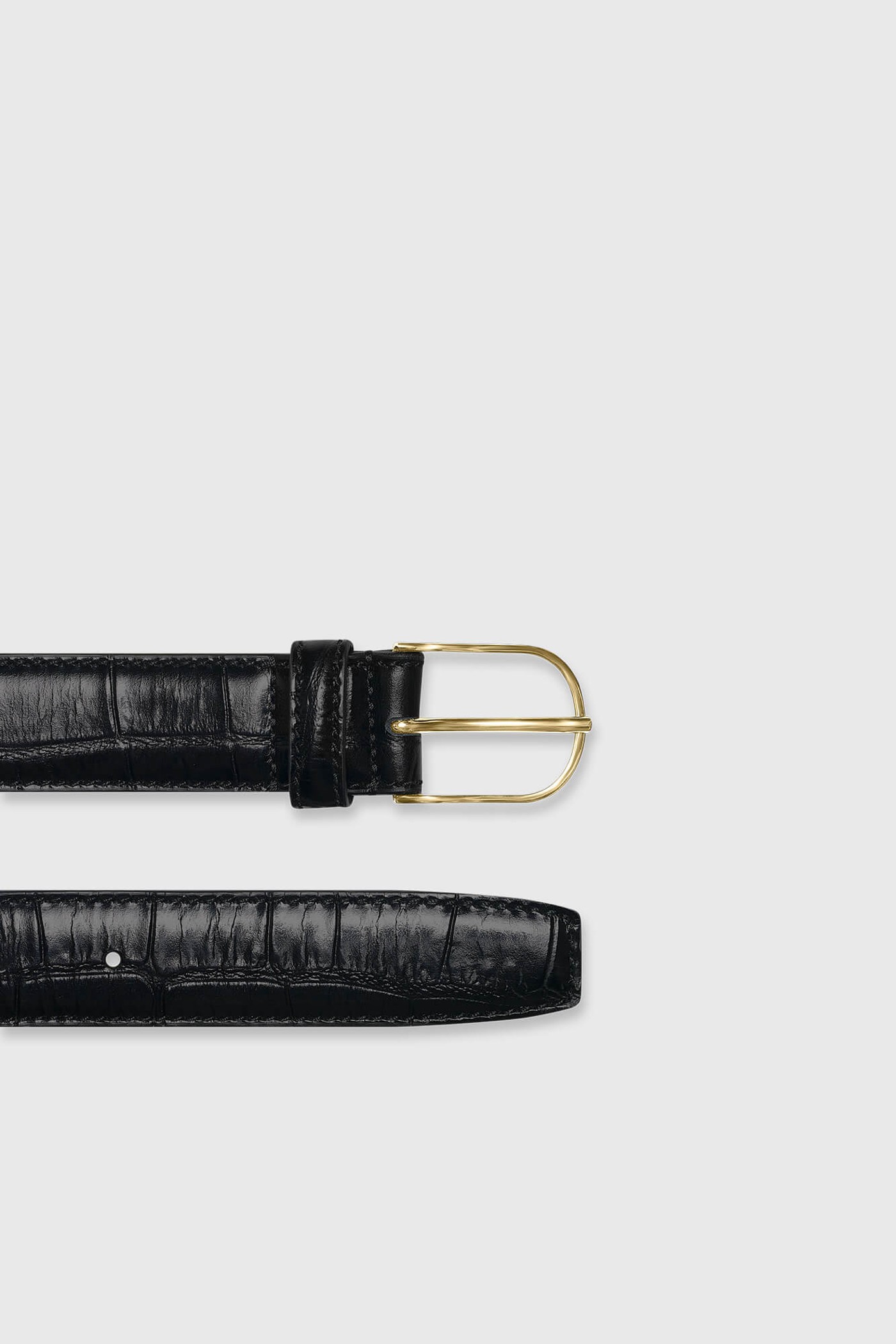 Chase Zwart Goud Croco